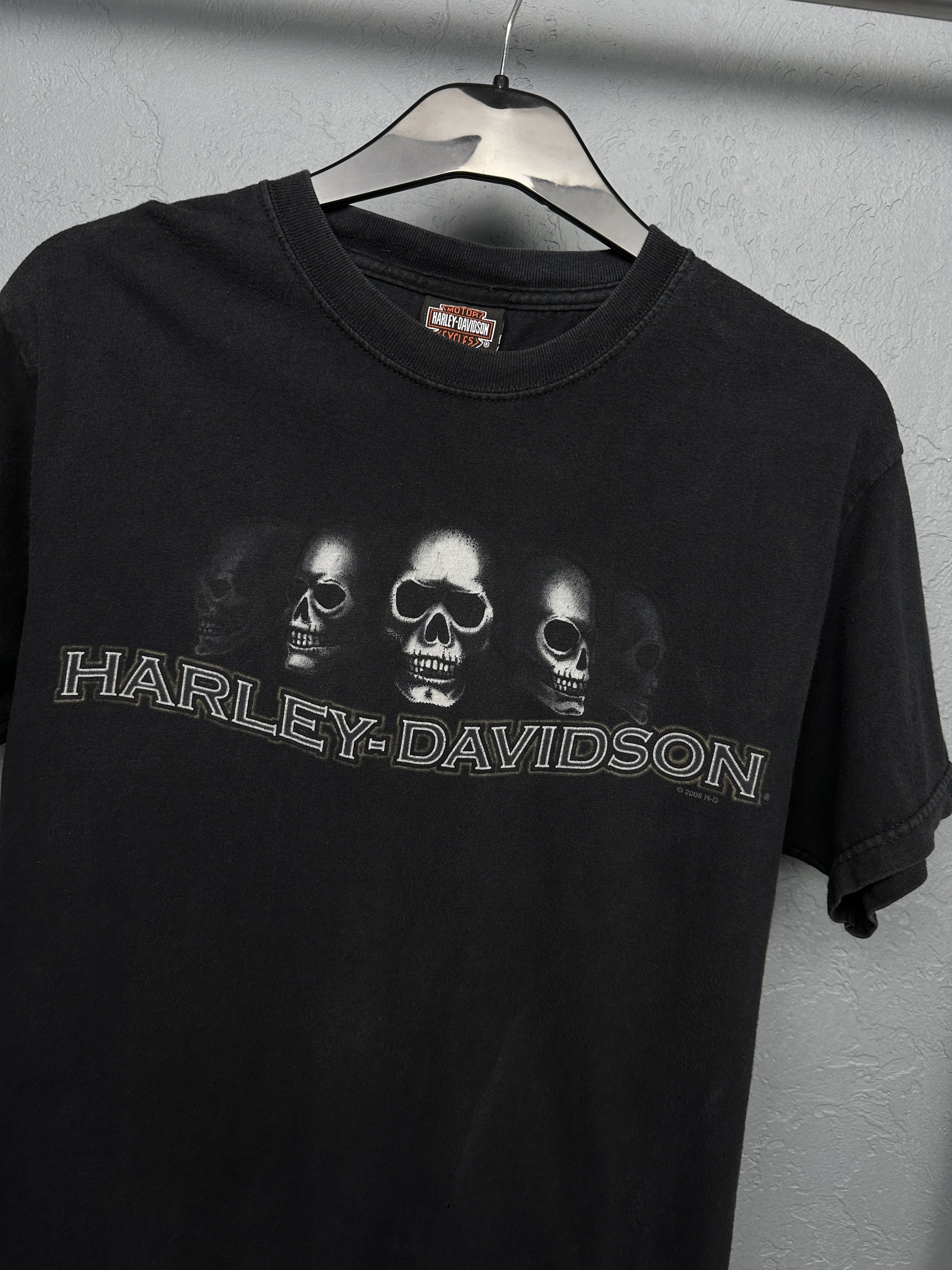 Harley Davidson Harley Davidson 2008 Oxford England Mens Crew Neck T-Shirt Size US M / EU 48-50 / 2 - 5 Thumbnail