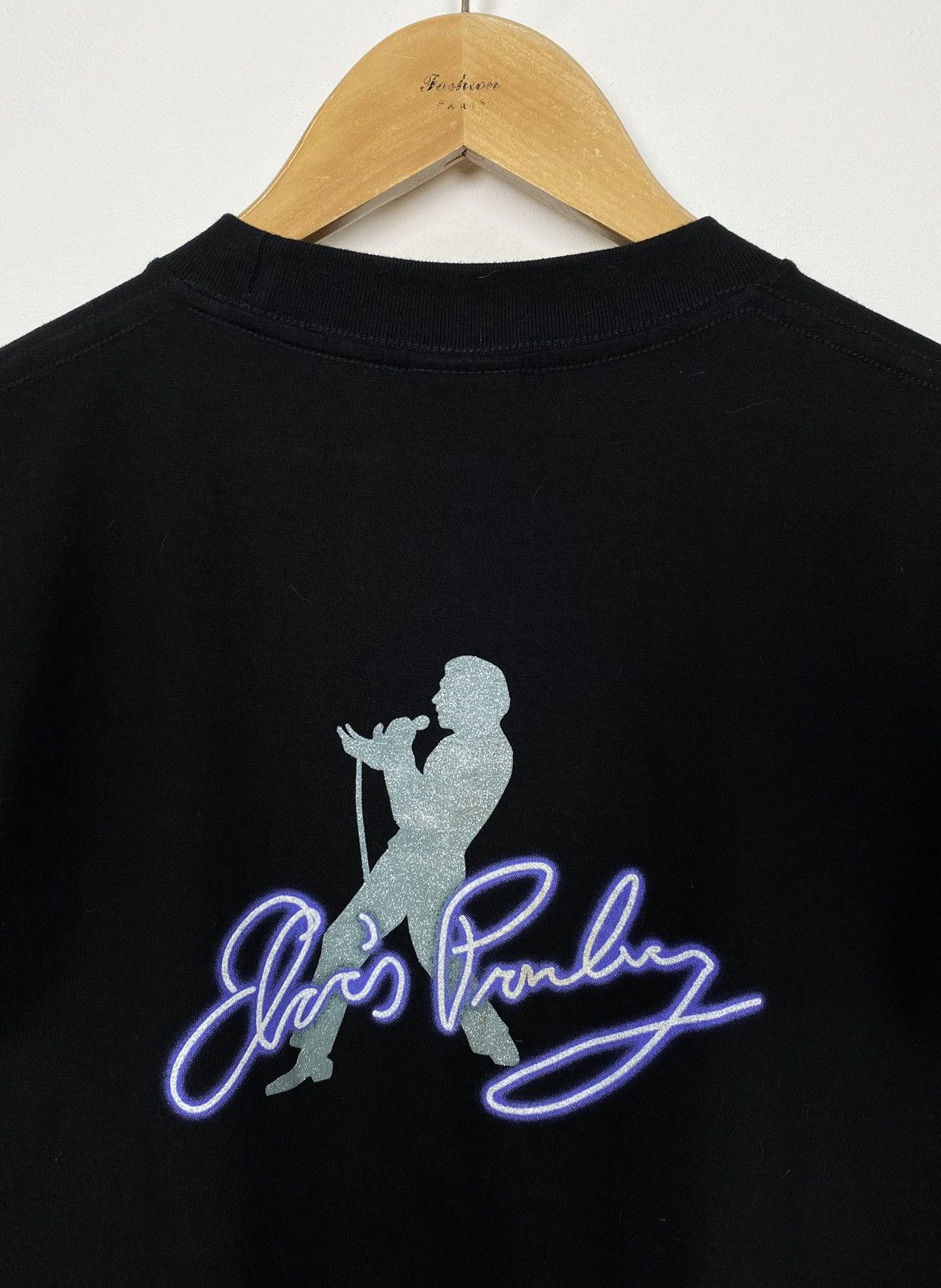 Band Tees Elvis Presley Print Mens Black Rock N Tees T Shirt Size M Size US M / EU 48-50 / 2 - 10 Thumbnail