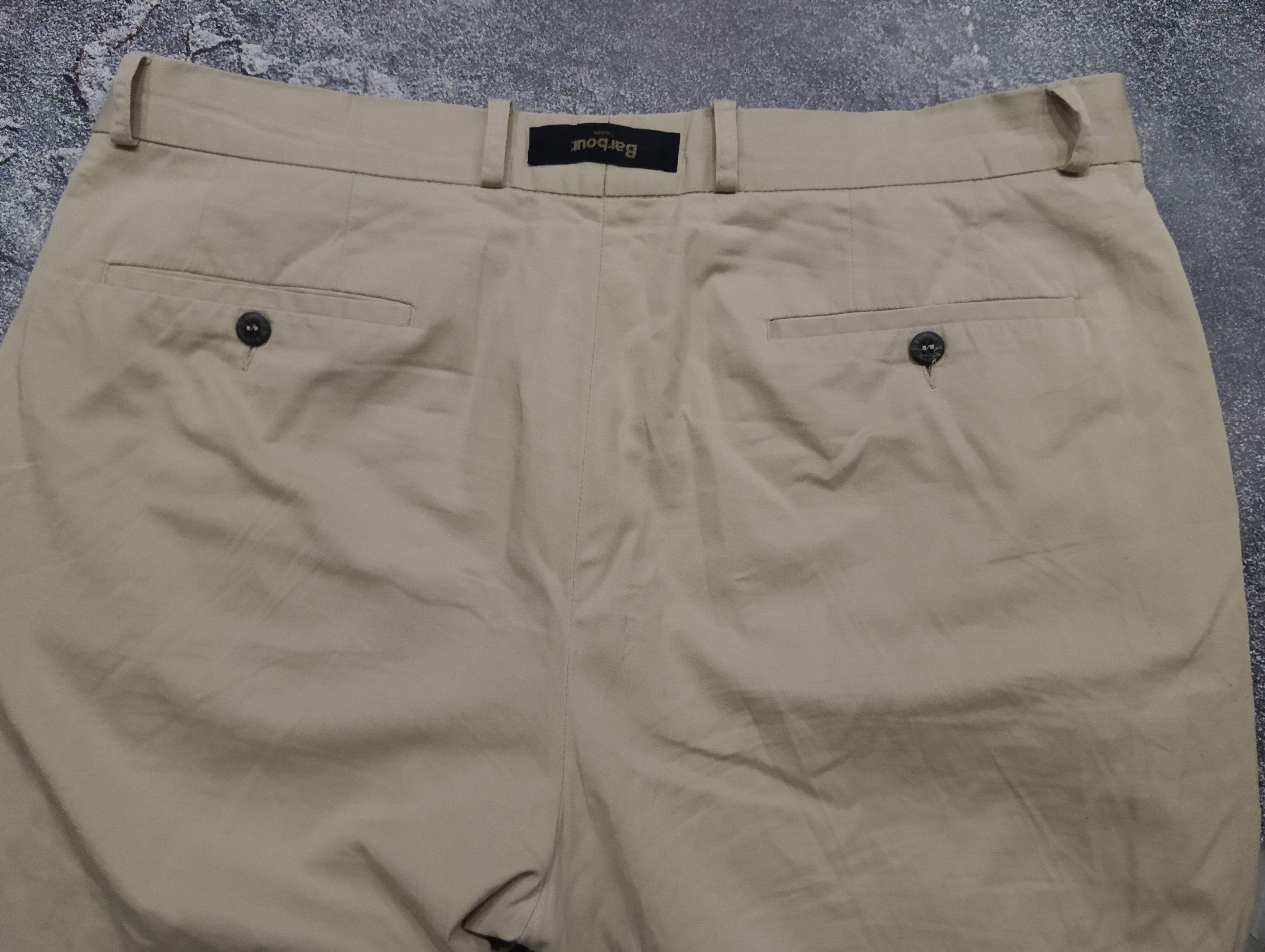Barbour Barbour Men 38 Trousers Beige Size US 38 / EU 54 - 2 Thumbnail