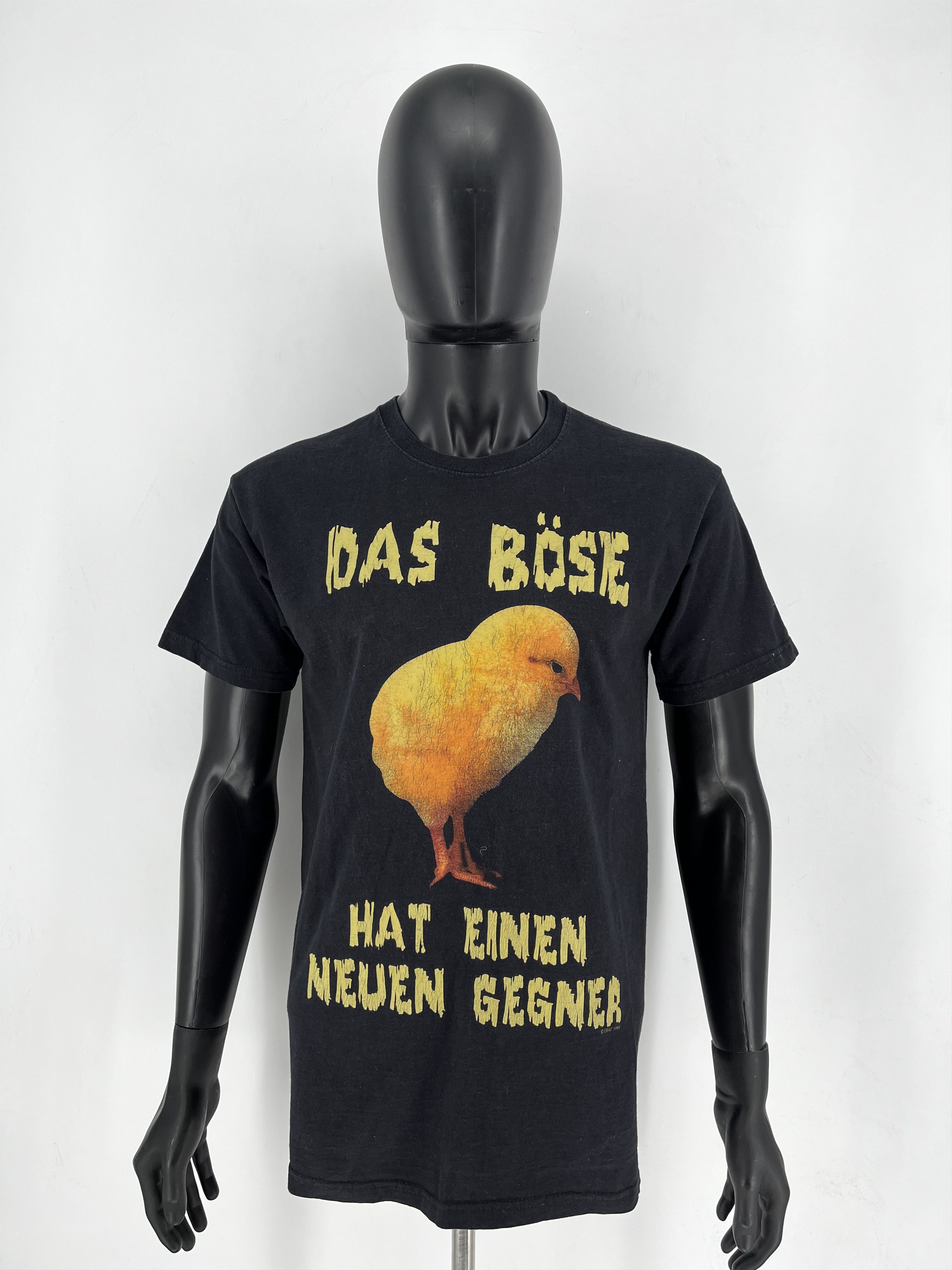 Band Tees vintage 90s t-shirt Das Böse Hateinen Neuen Gegner size M Size US M / EU 48-50 / 2 - 2 Thumbnail