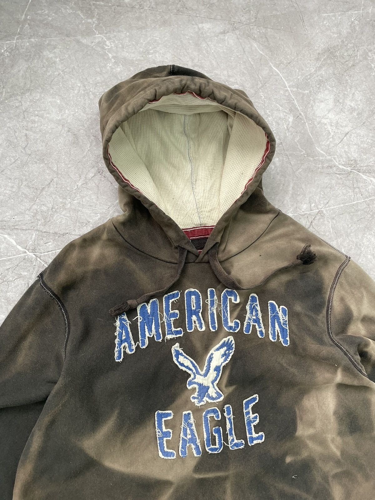 Japanese Brand × Kapital × Vintage Vintage aphex twin style sun faded hoodie 1990s Size US XL / EU 56 / 4 - 6 Thumbnail