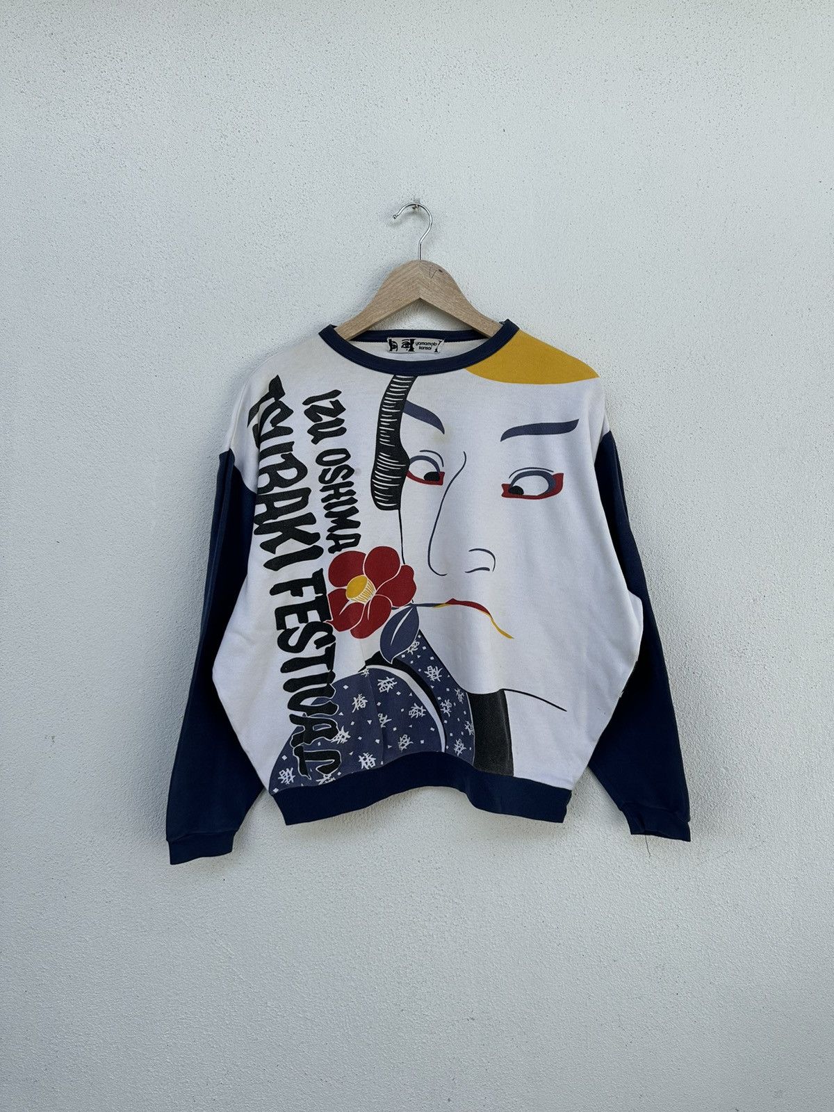 Kansai Yamamoto × Vintage Vintage 1980’s Kansai Yamamoto Tsubaki Festival Izu Osima Size US L / EU 52-54 / 3 - 1 Thumbnail