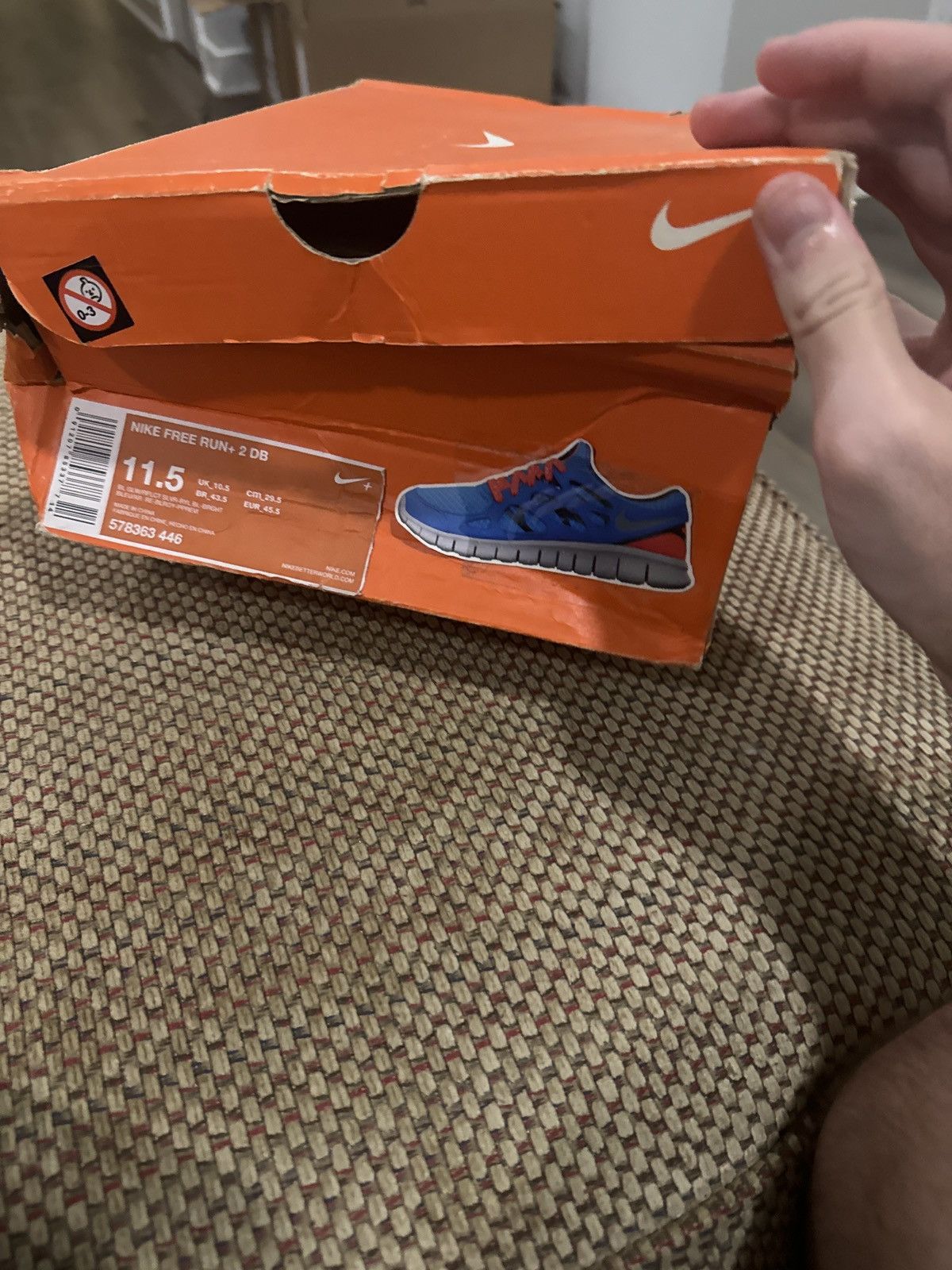 Nike 2012 Doernbecher Free Run Size US 11.5 / EU 44-45 - 6 Thumbnail