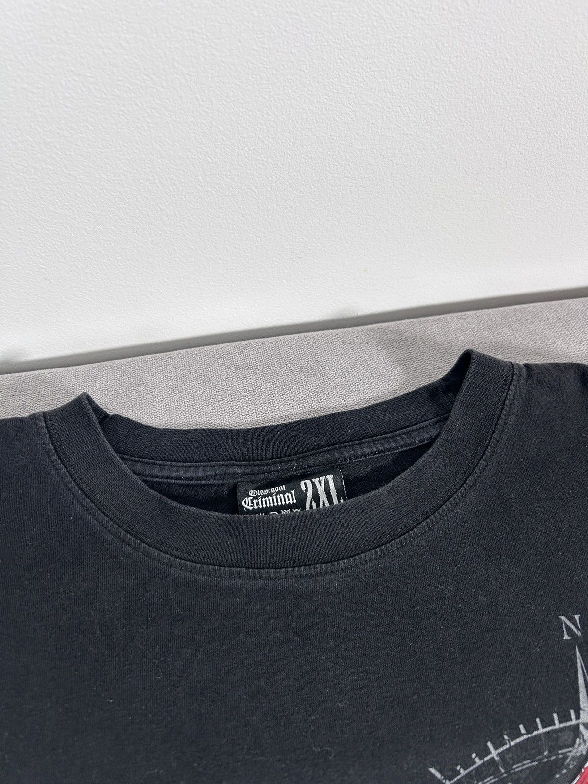 Band Tees × Vintage Oldschool criminal black tee Size US XL / EU 56 / 4 - 5 Thumbnail