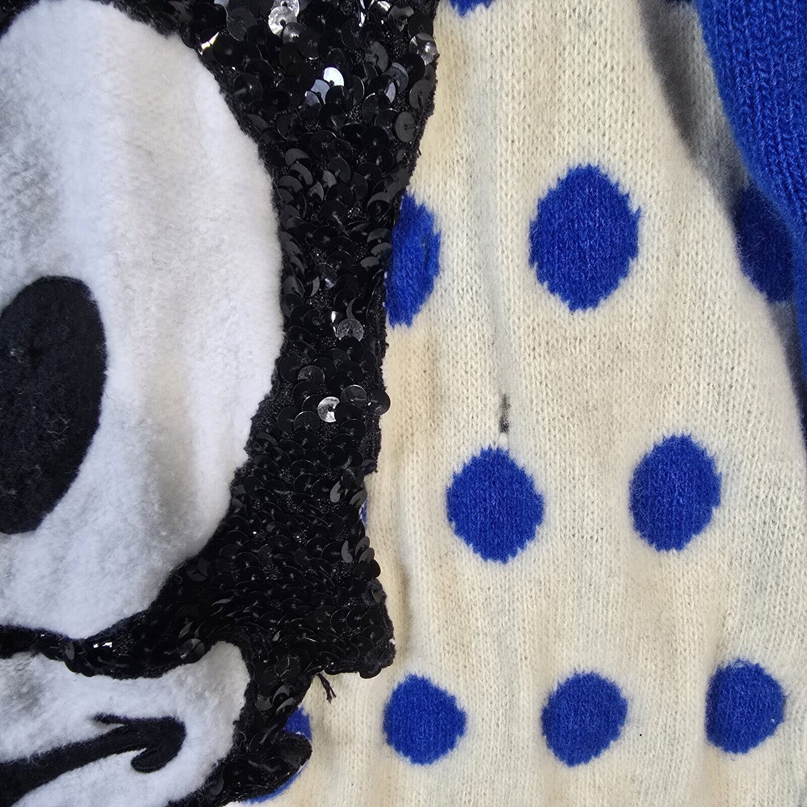 Vintage Vtg J.C. De CASTELBAJAC Wool Sweater Felix Cat Women Sz 40 S Size S / US 4 / IT 40 - 6 Thumbnail
