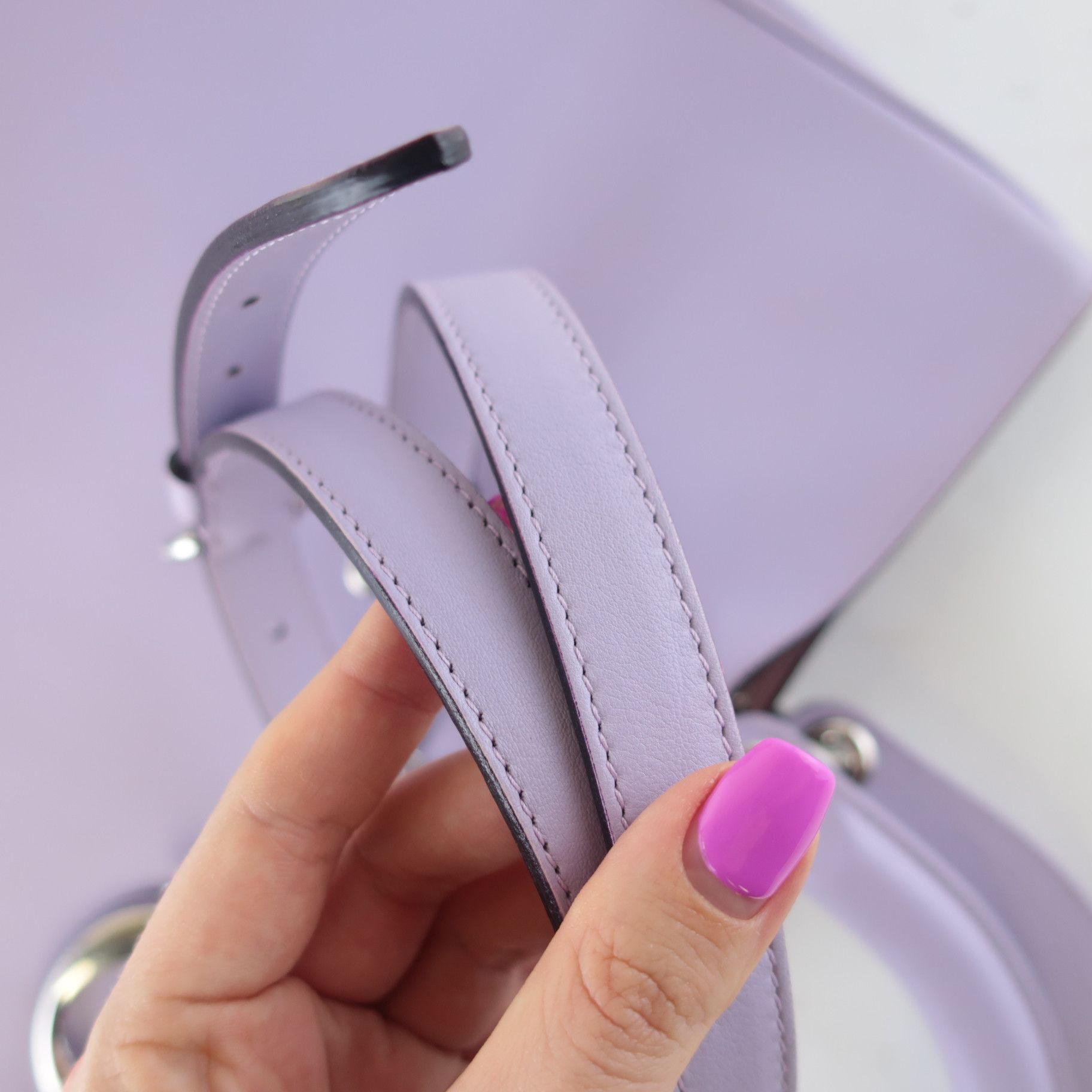 Dior Christian Dior Limited Edition Large Lilac Diorissimo Size ONE SIZE - 18 Thumbnail