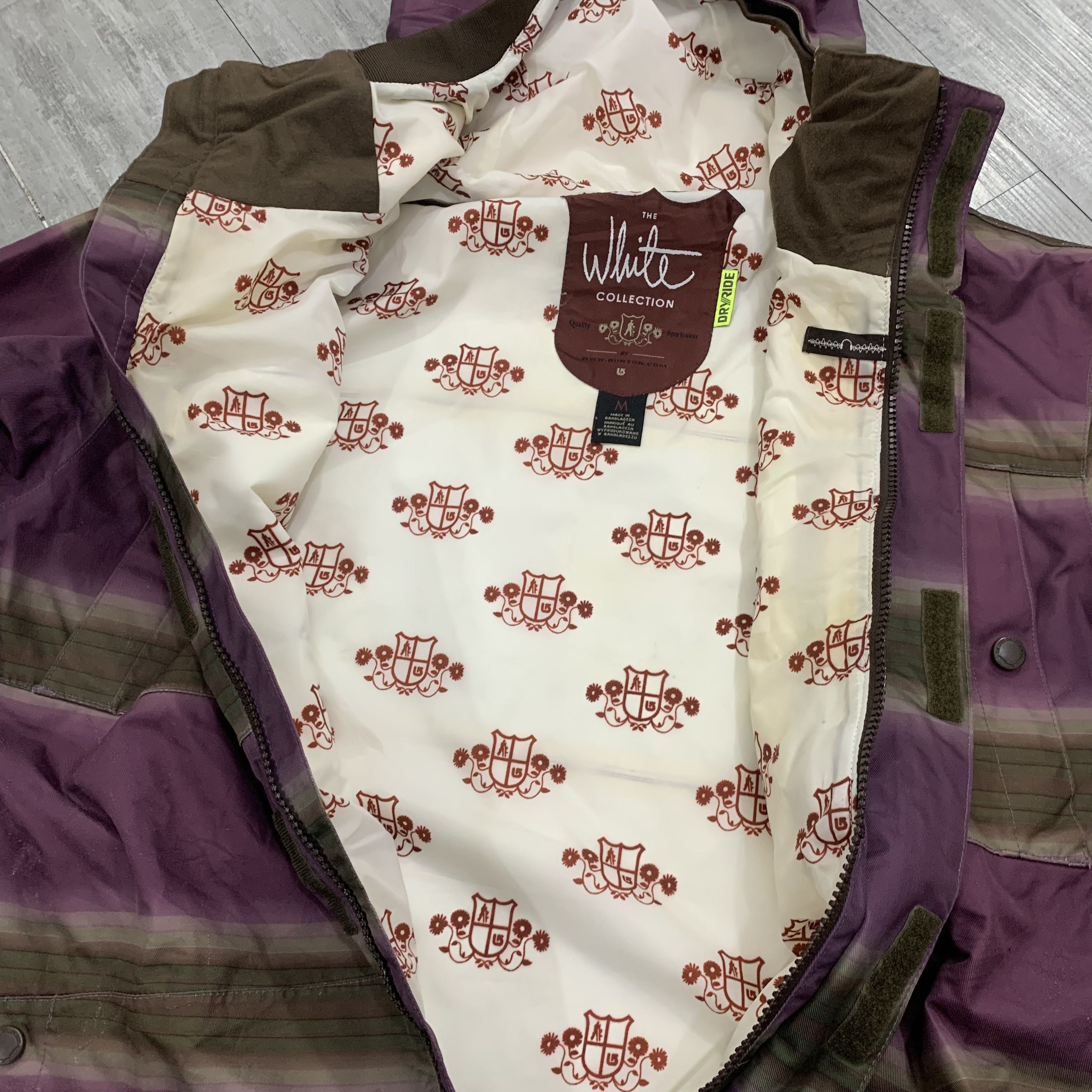 Burton Burton The White Collection Dacron Jacket Size US M / EU 48-50 / 2 - 3 Thumbnail