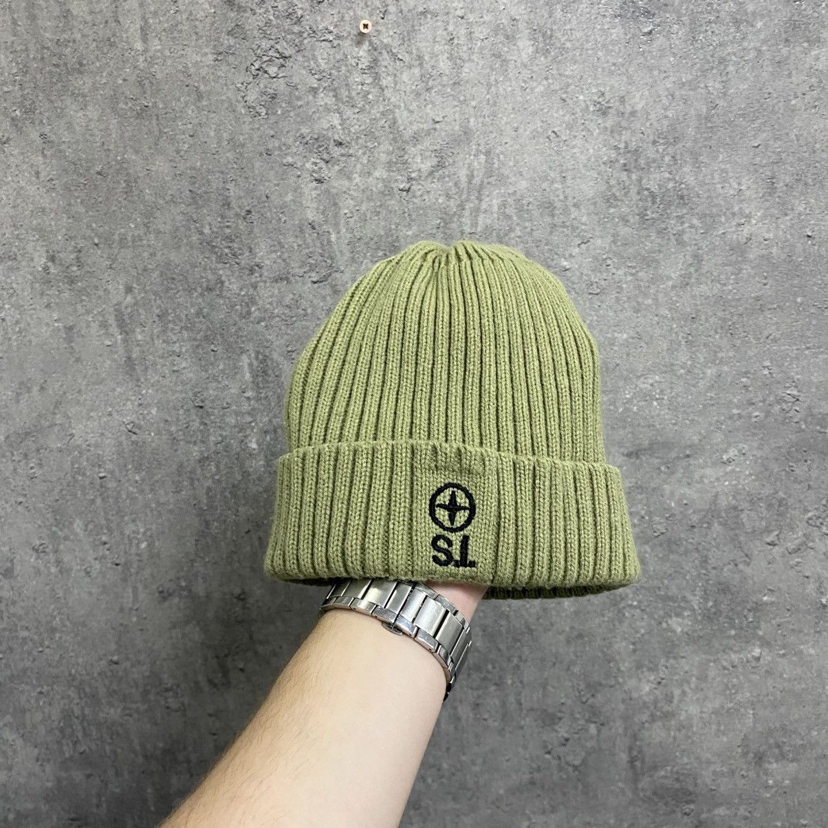 Stone Island Vintage Stone Island Beanie Size ONE SIZE - 1 Thumbnail