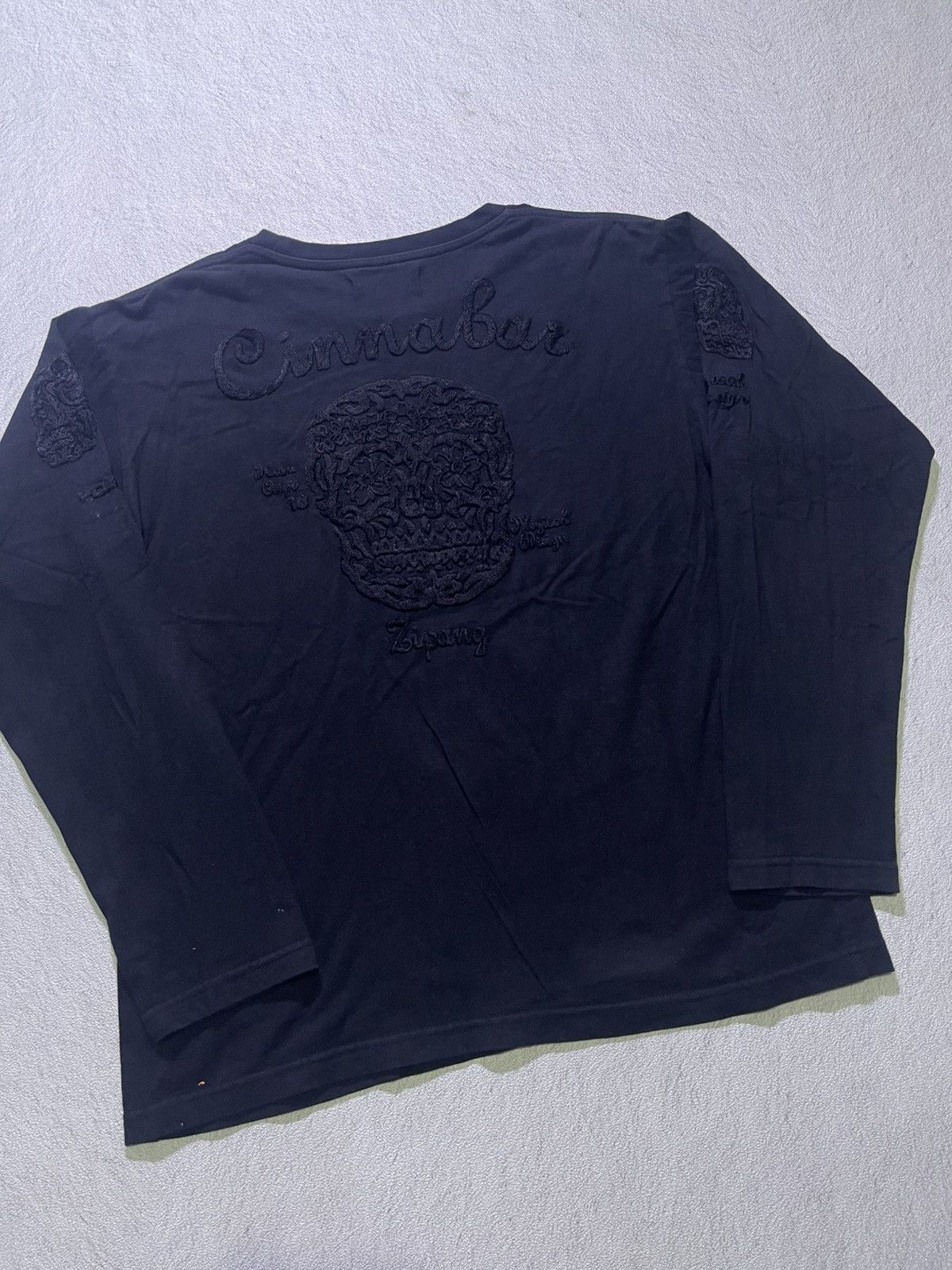 Japanese Brand Y2K HOSU ATPD long sleeve t-shirt with embroidery motif Size US L / EU 52-54 / 3 - 3 Thumbnail