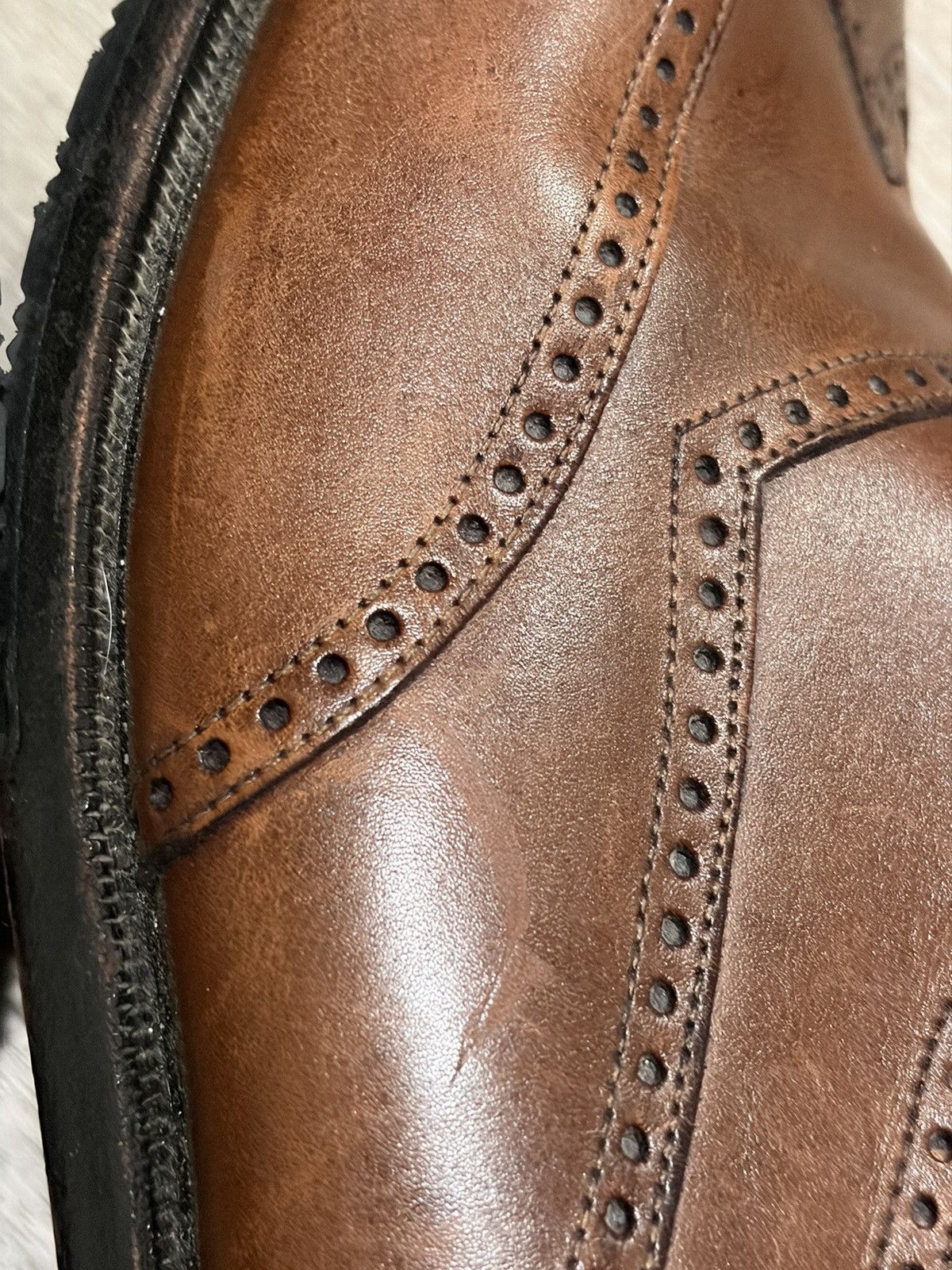 Florsheim Florsheim Magneforce Wingtip Oxford Dress Shoes Brown Size US 11 / EU 44 - 11 Thumbnail
