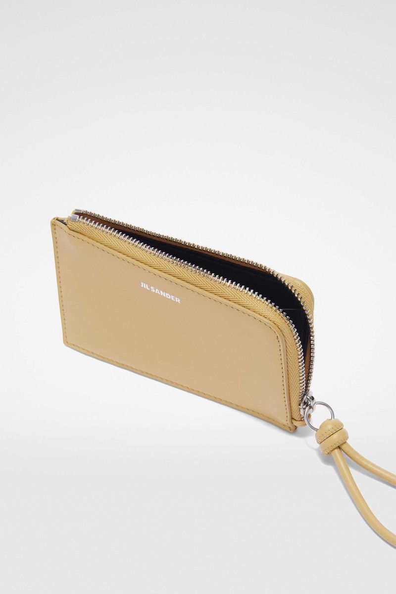Jil Sander o1loc1c0426 Size:OS/Coin Purse in Beige Size ONE SIZE - 4 Thumbnail