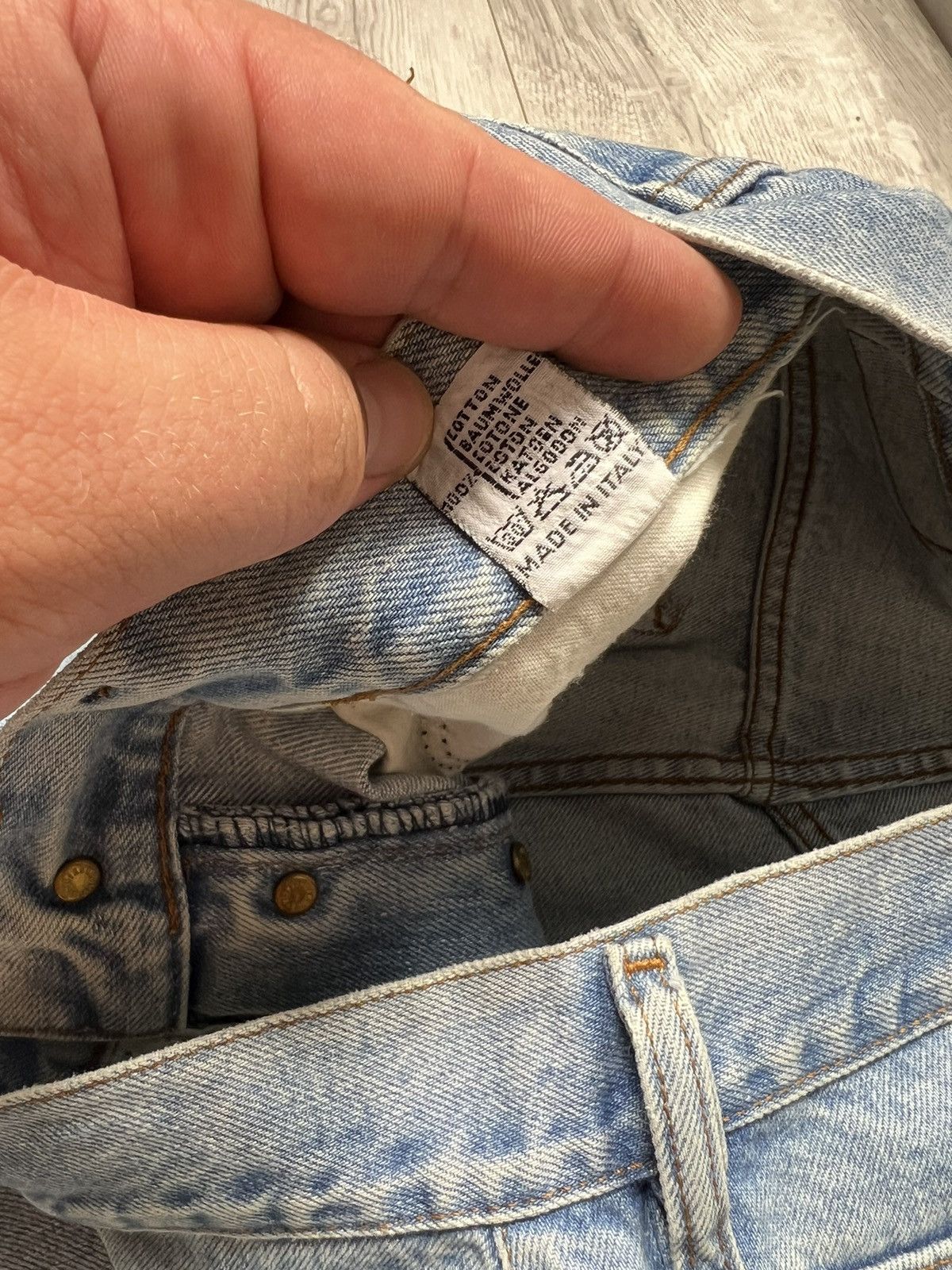 Diesel × Vintage Vintage Diesel Blue Straight Jeans / Denim Pants Size US 32 / EU 48 - 12 Thumbnail
