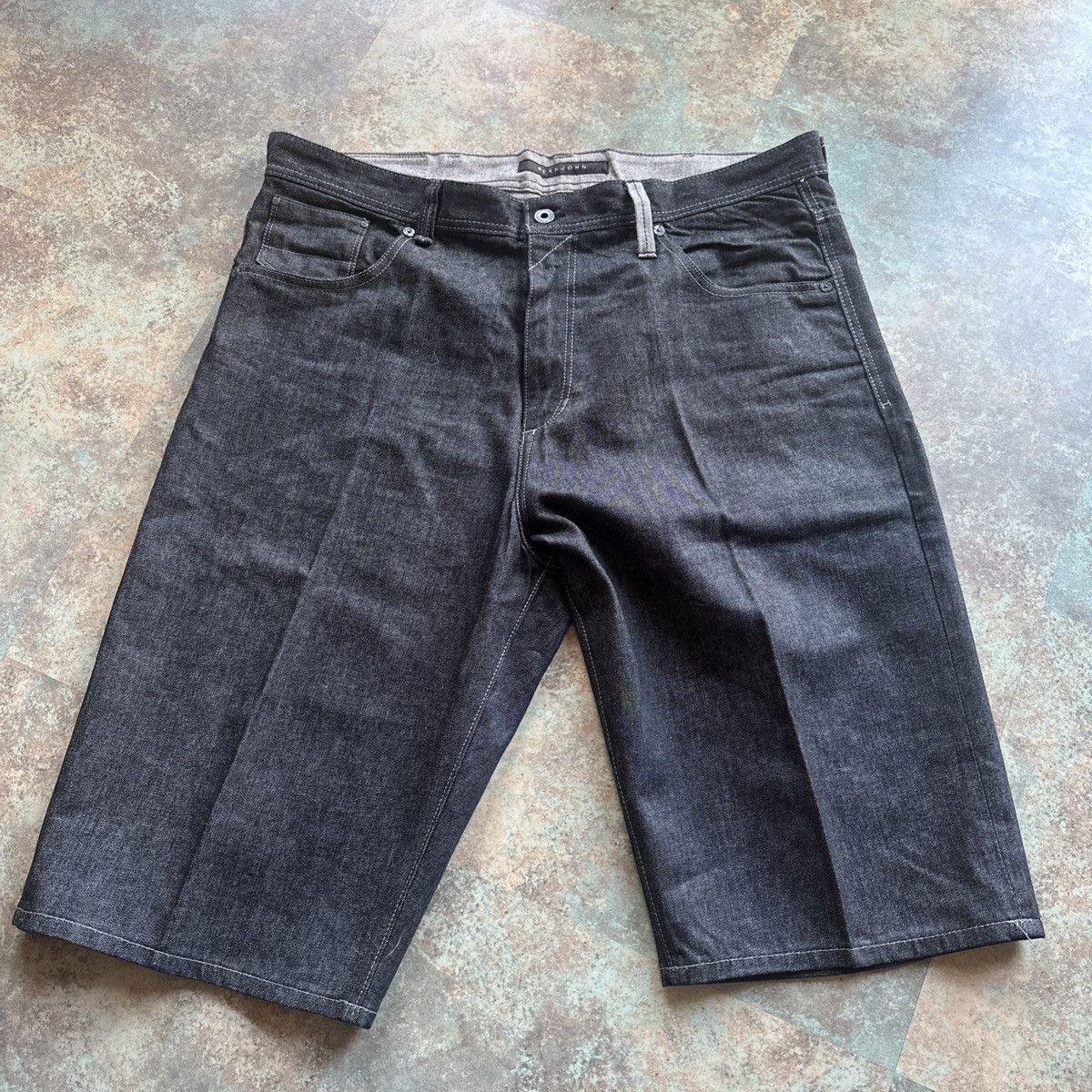Sean John Sean John dark denim jorts Size US 40 / EU 56 - 2 Thumbnail