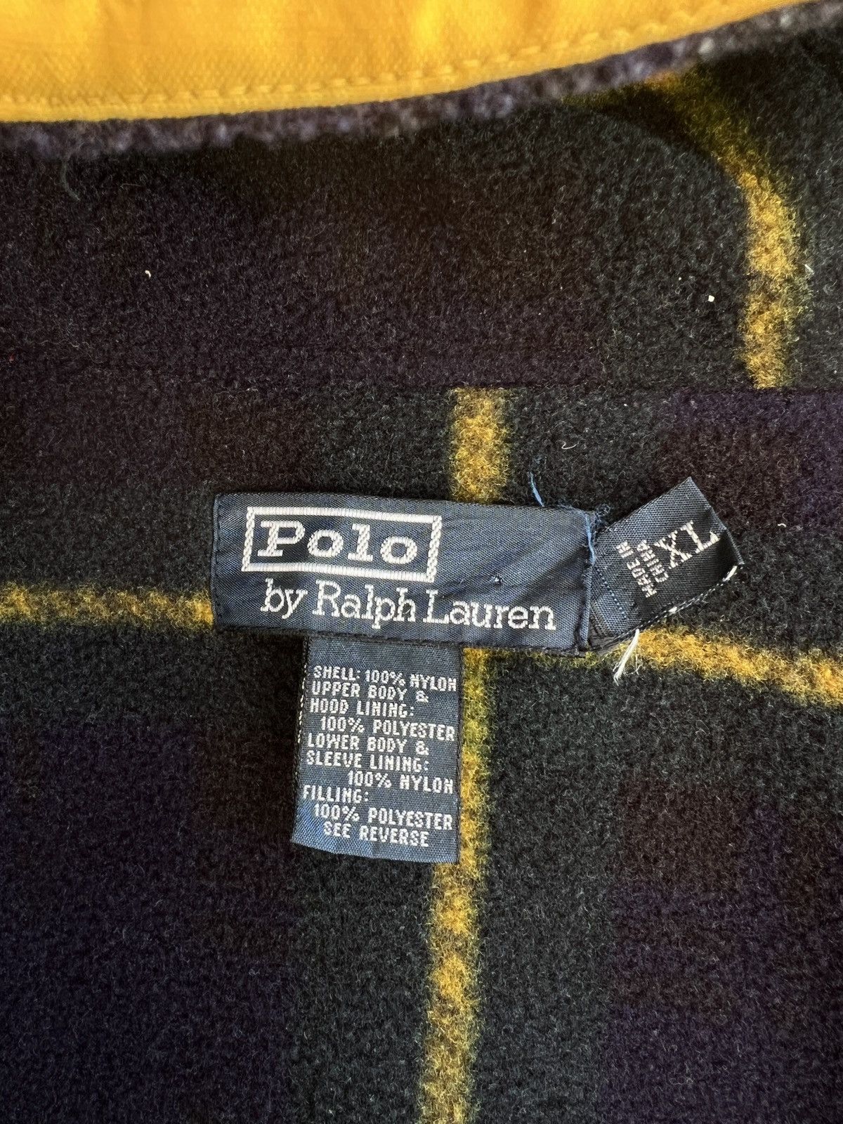Polo Ralph Lauren × Vintage Vintage Polo Ralph Lauren Parka Mens Yellow Coat Cotton Size US XL / EU 56 / 4 - 10 Thumbnail
