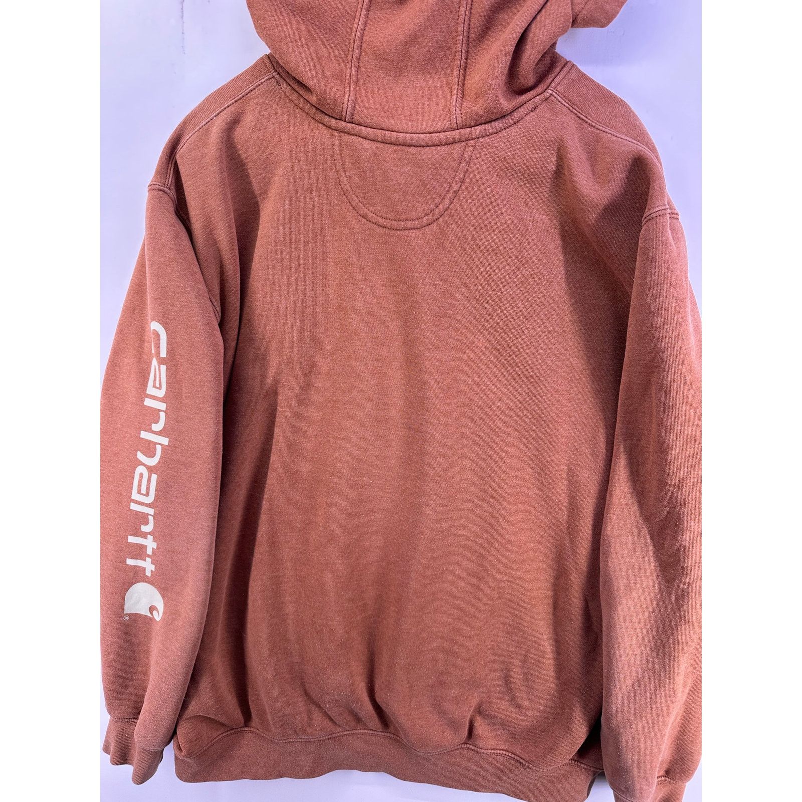 Carhartt Burnt Orange Carhartt Hoodie XL Loose Fit Size US XL / EU 56 / 4 - 10 Thumbnail