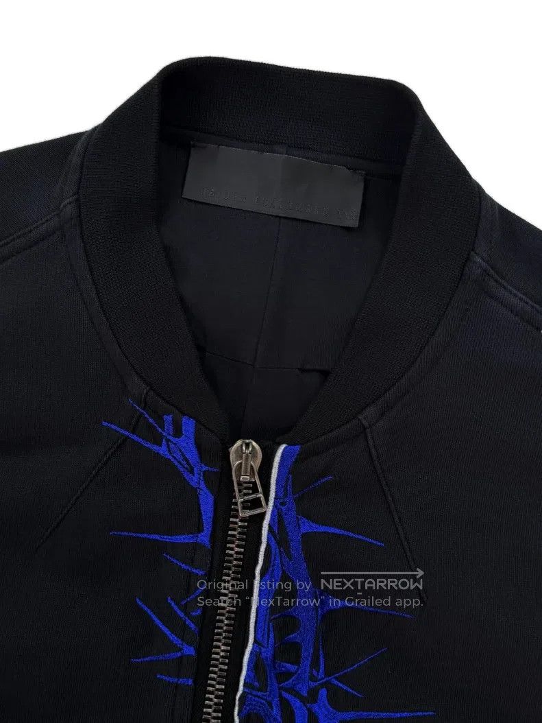 Haider Ackermann Haider Ackermann Blue Thorn Jacket Size XXS / US 00 / IT 34 - 3 Thumbnail