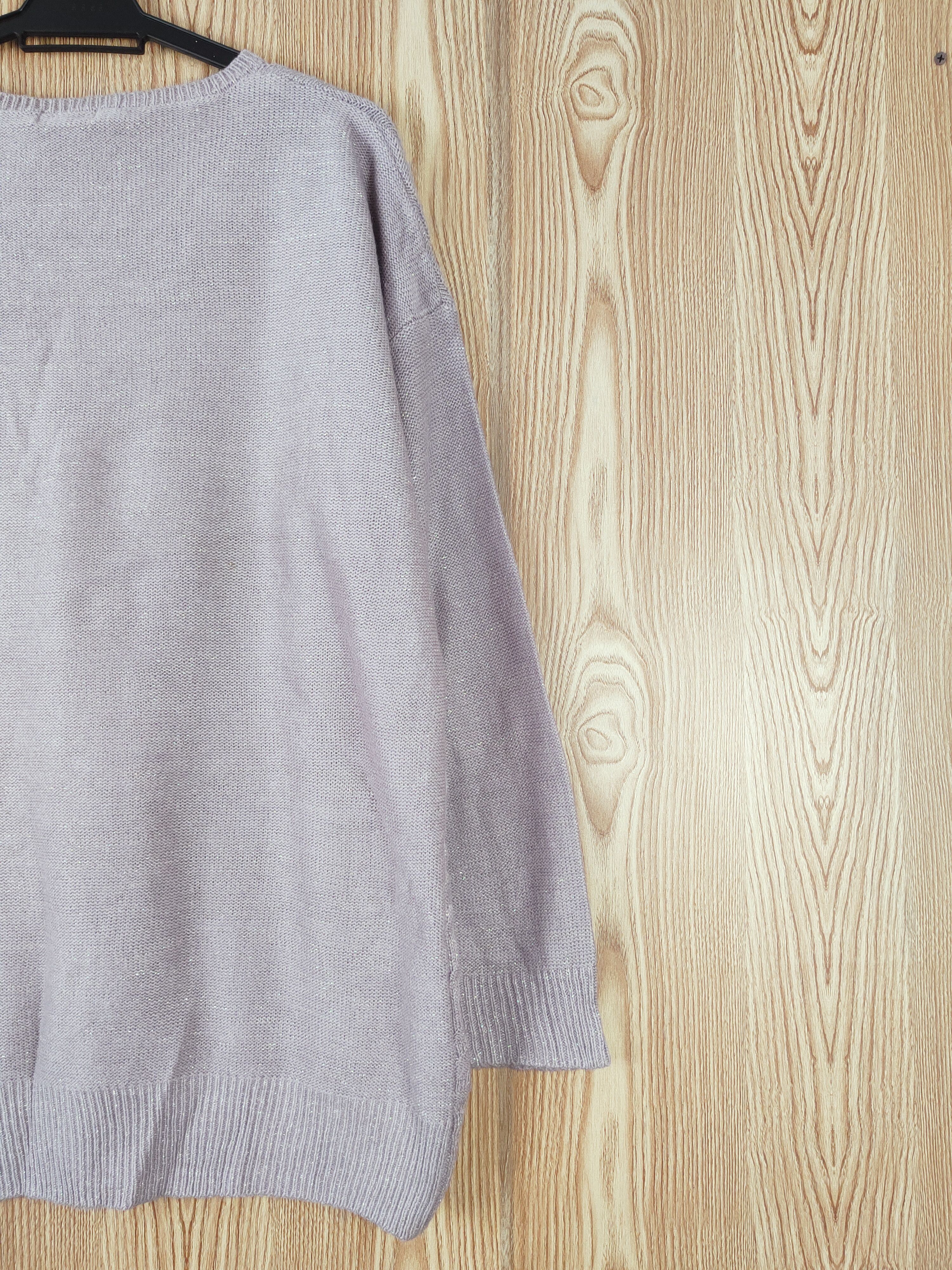 Ryu Ryu Light Purple Knitwear Sweatshirts #W671