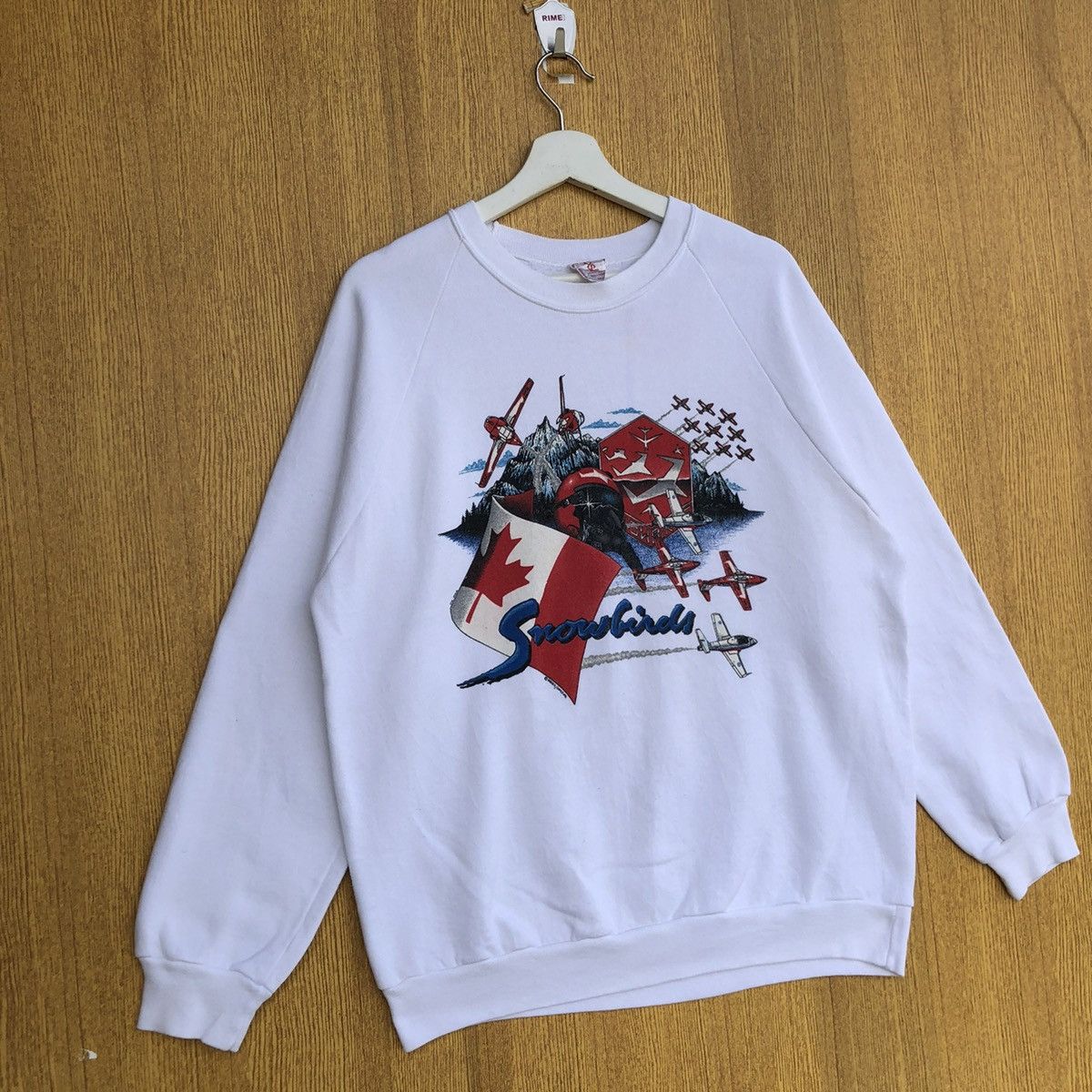 Vintage Snowbirds Canada Art Sweatshirt