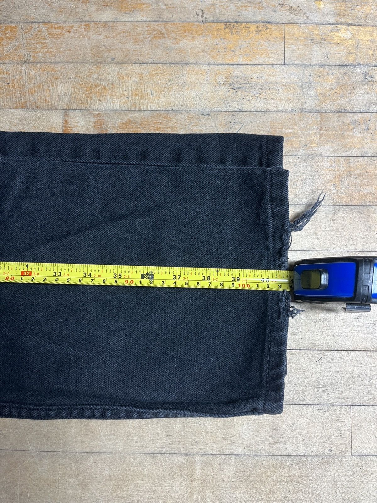 George George Black Jeans | W:36 L:32 Size US 36 / EU 52 - 5 Thumbnail
