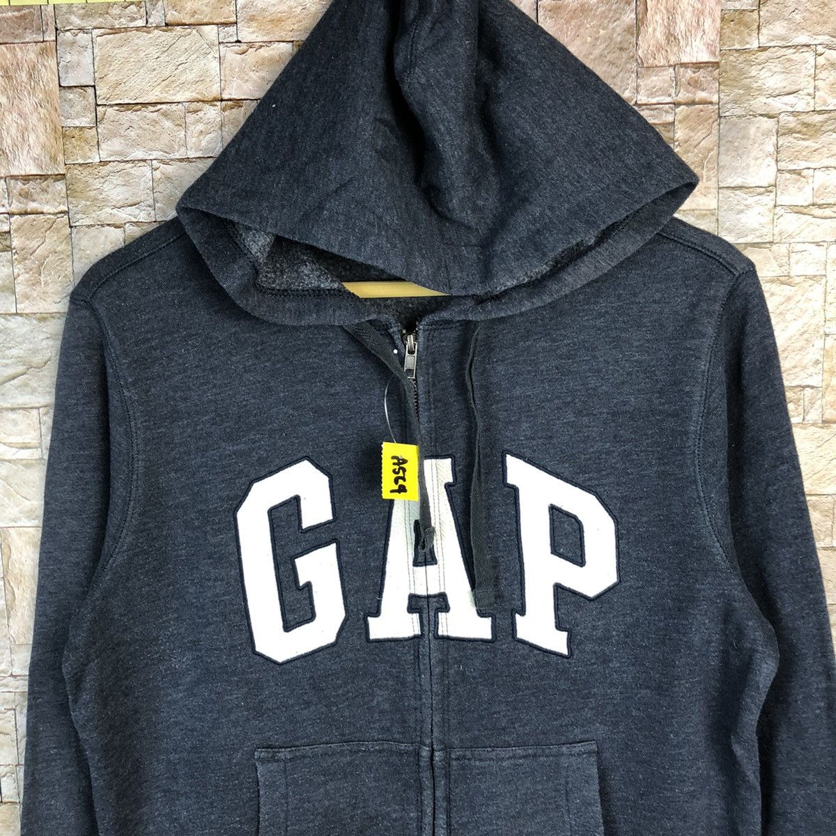 Gap Gap Dark Blue Hoodie sweater vintage #A564 Size US XS / EU 42 / 0 - 5 Thumbnail