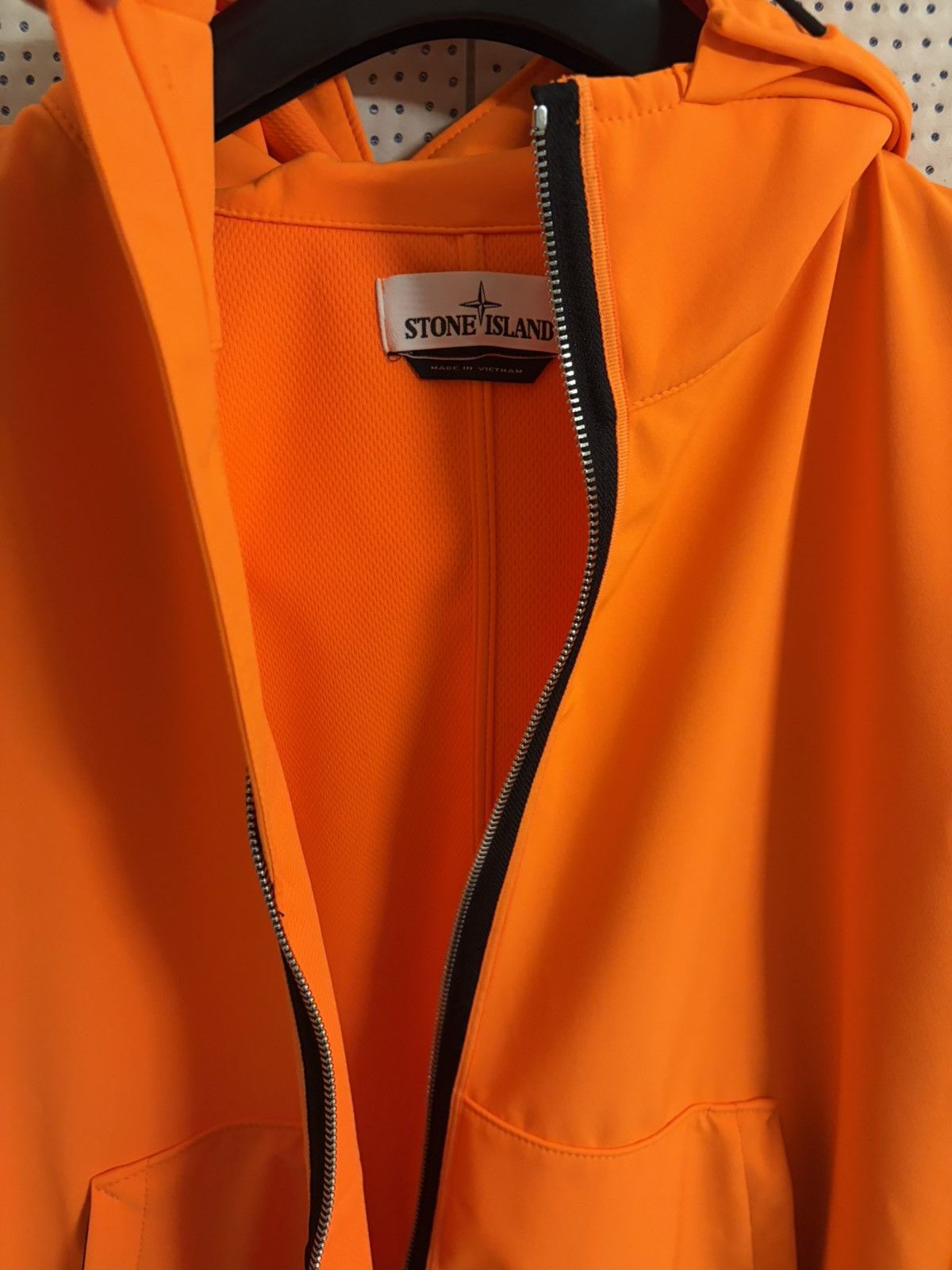 Stone Island Light Soft Shell-R Jacket in Orange, Men's (Size Xxl) — image 2 of 6