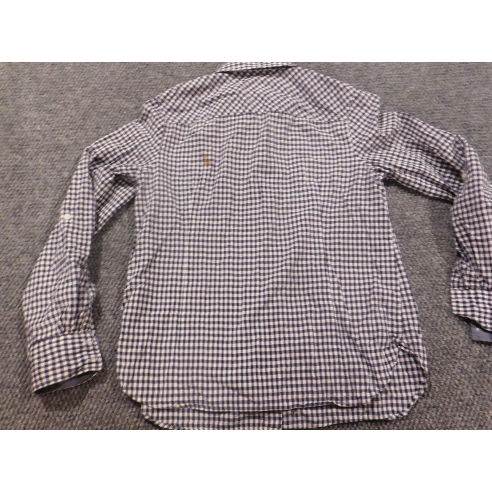 Tommy Hilfiger Tommy Hilfiger Womens Blouse Button-Up Purple Plaid Small S Crew Neck Casual Long Sleeve 100% Cotton Down Lightweight Basic Regular Womens Size S / US 4 / IT 40 - 7 Thumbnail