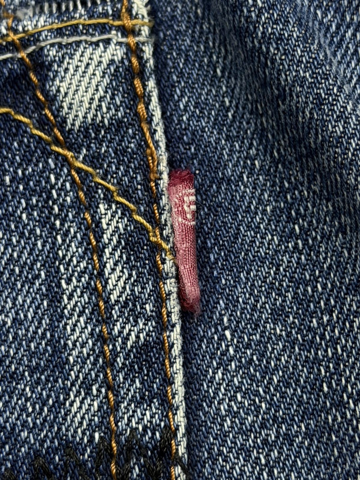 Japanese Brand Vintage Flash Report Selvedge Denim Jeans | Vintage Fade W31 Size US 31 - 16 Thumbnail