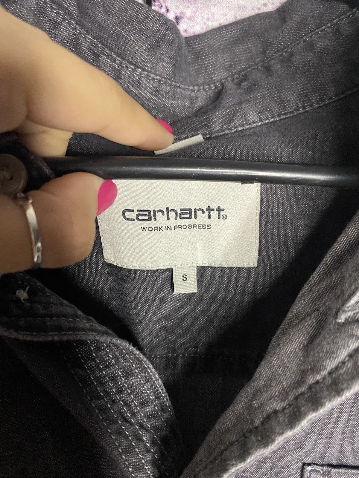 Carhartt Mens Vintage Carrhart Shirt Work in progress y2k Size US S / EU 44-46 / 1 - 4 Thumbnail