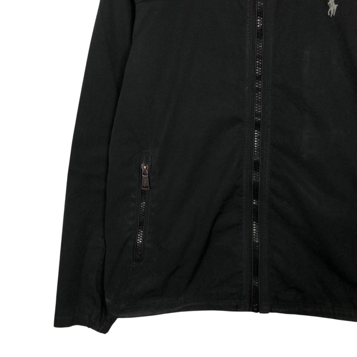 Polo Ralph Lauren 📌Rich Black Vintage Biker Jacket Zipper Polo Ralph Lauren Size US S / EU 44-46 / 1 - 5 Thumbnail
