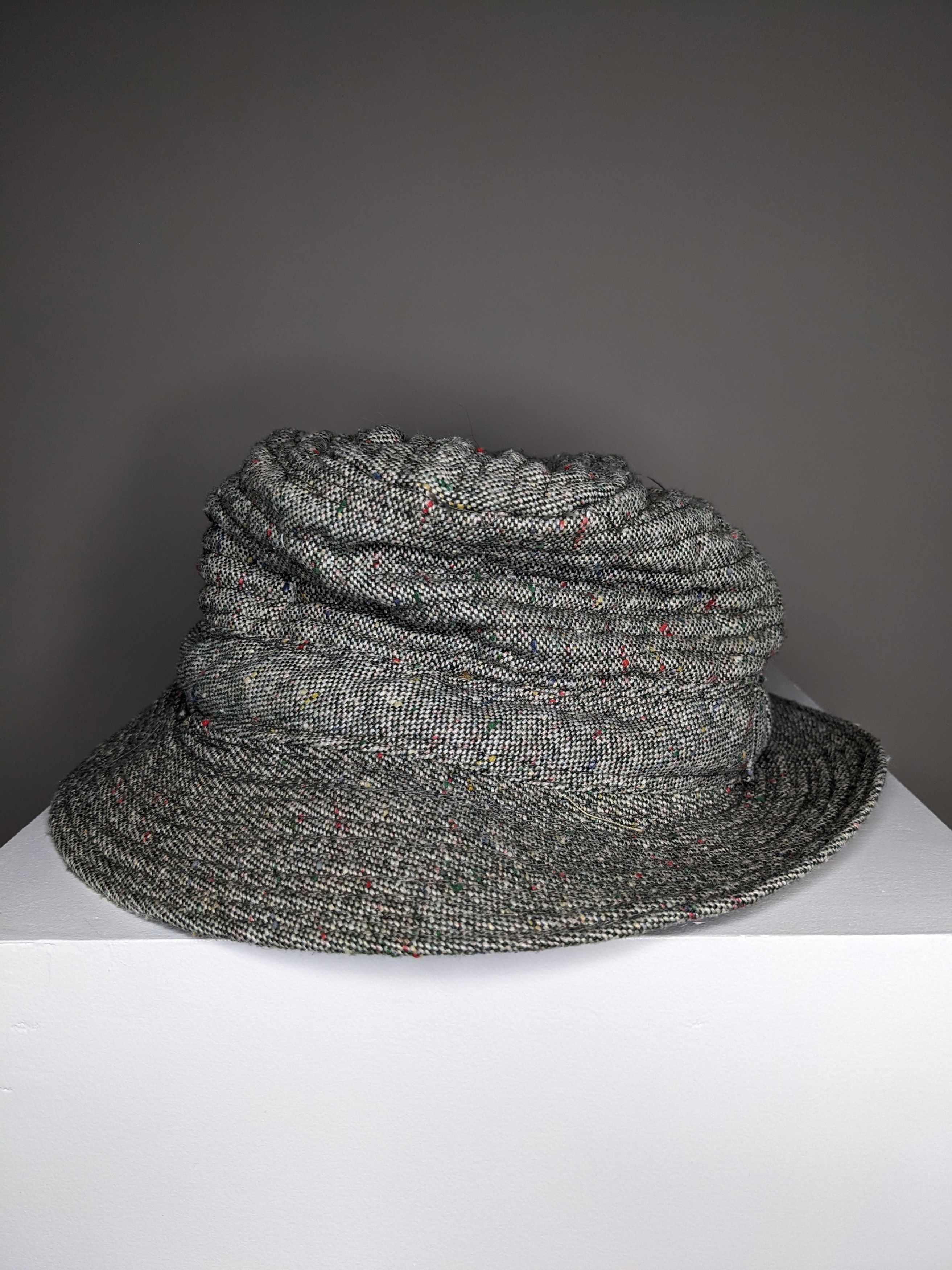 Vintage VINTAGE Millars Connemara Tweed Bucket Hat Ireland Pure Wool Size ONE SIZE - 4 Thumbnail