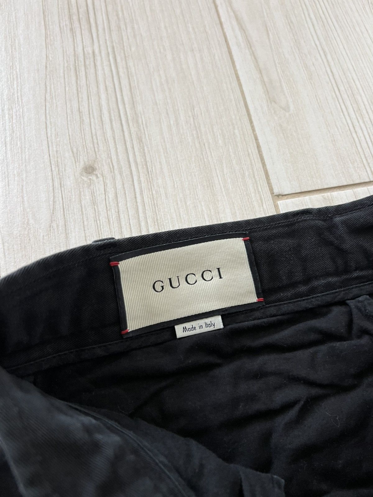 Gucci Gucci Pants Trousers Black Cotton Size US 28 / EU 44 - 11 Thumbnail