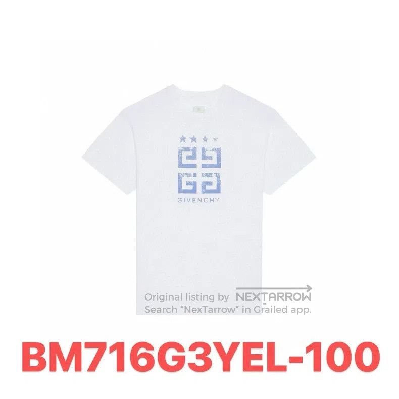 Givenchy Givenchy SizeXXXL Men's Casual Short Sleeve T-Shirt White B Size US M / EU 48-50 / 2 - 1 Thumbnail