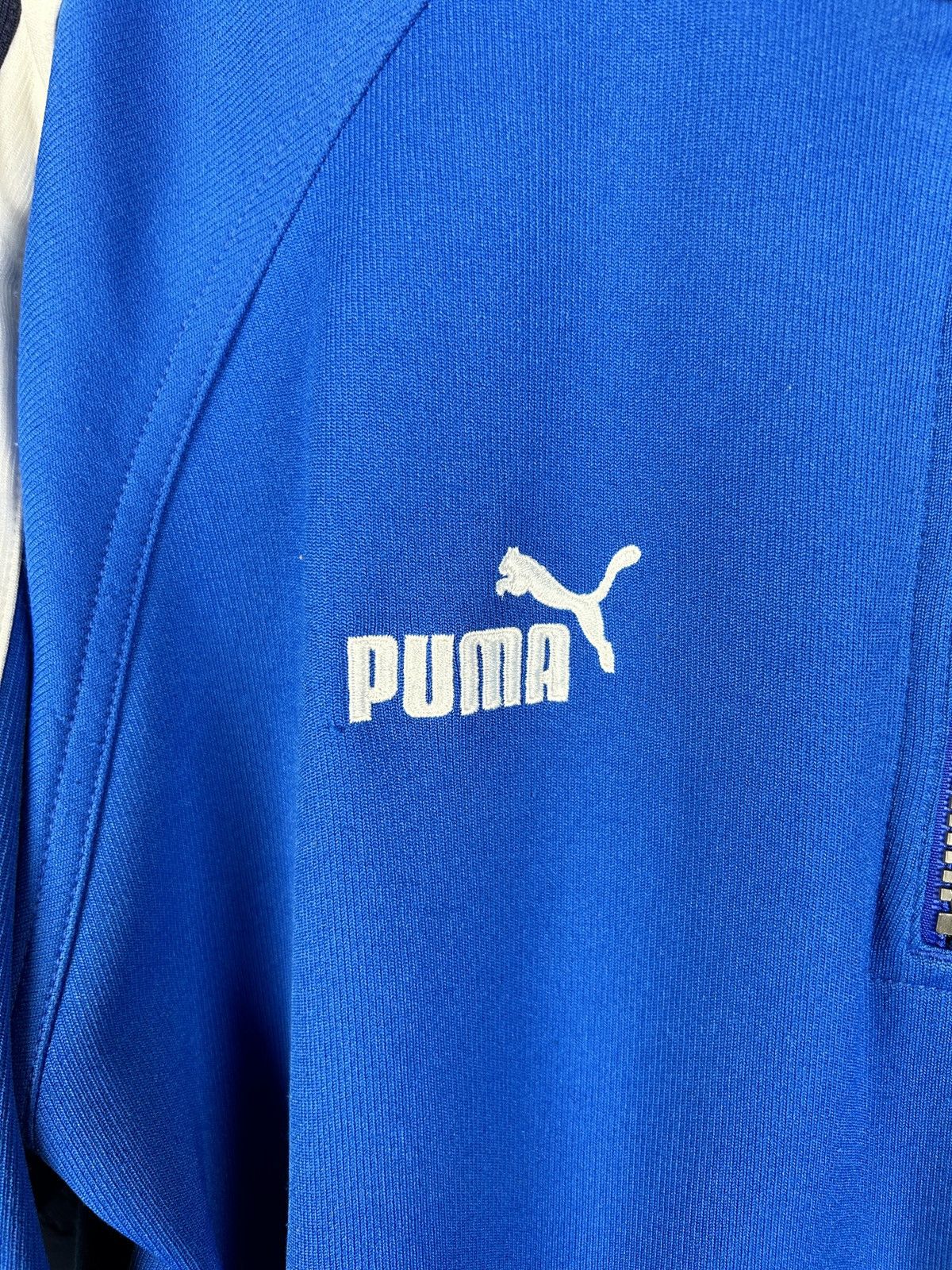 Puma Vintage Puma Italy 2003/04 1/4 Zip Tracksuit Jacket Blue S Size US S / EU 44-46 / 1 - 3 Thumbnail