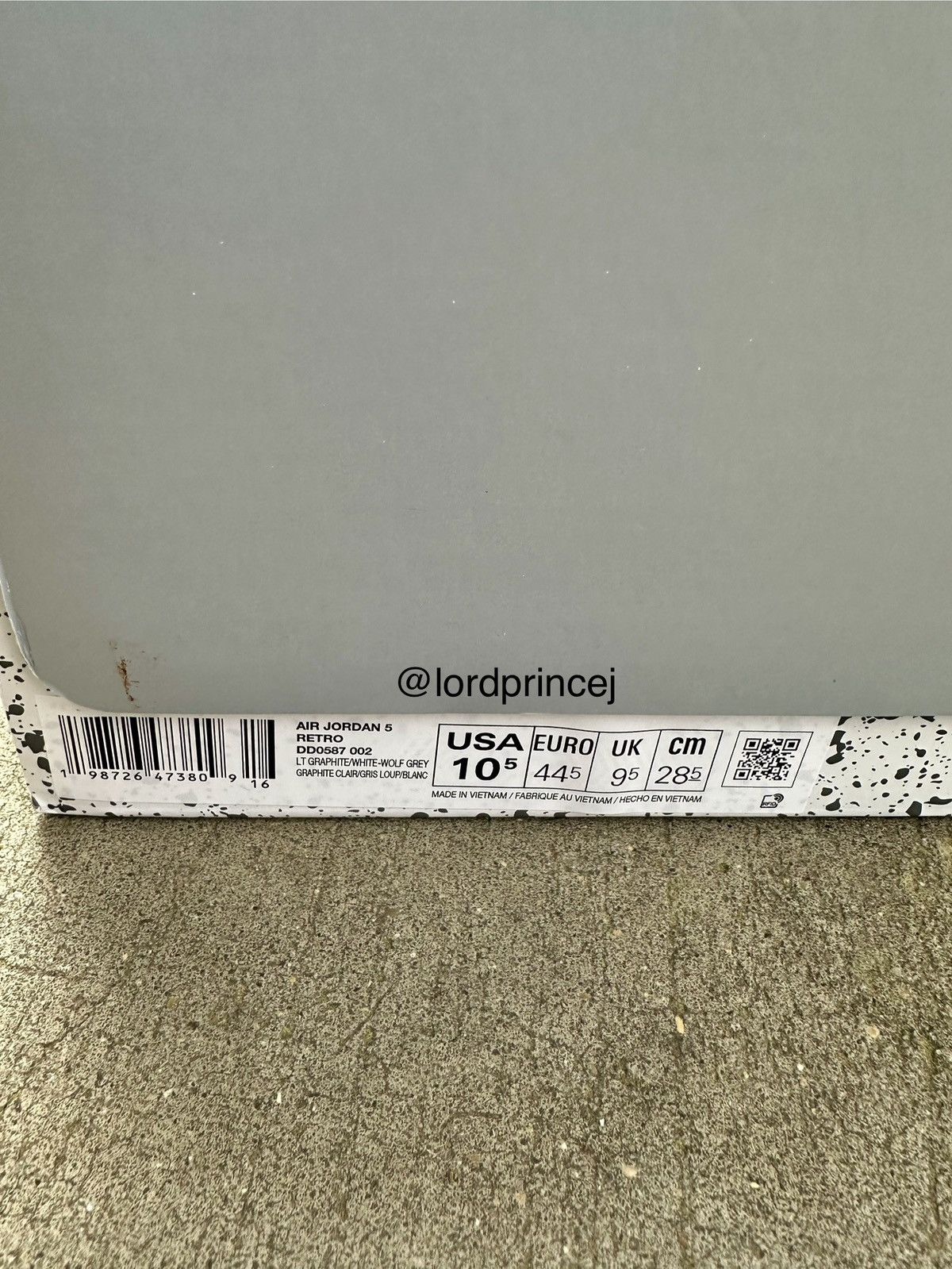 Jordan Brand 🐺 Air Jordan 5 Retro Wolf Grey 2026 🐺 Size US 10.5 / EU 43-44 - 8 Thumbnail