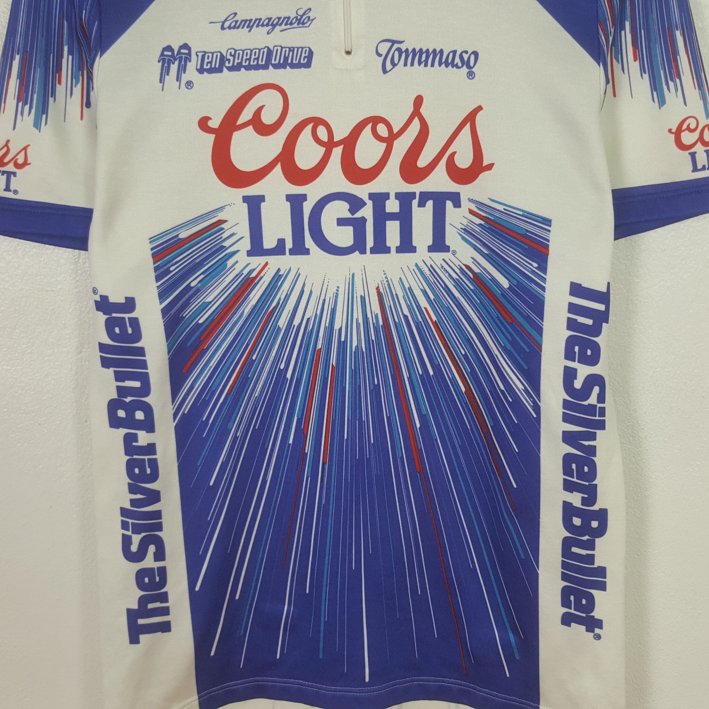 Vintage Vintage Coors Light Bicycle Suit Jersey Size US S / EU 44-46 / 1 - 2 Thumbnail