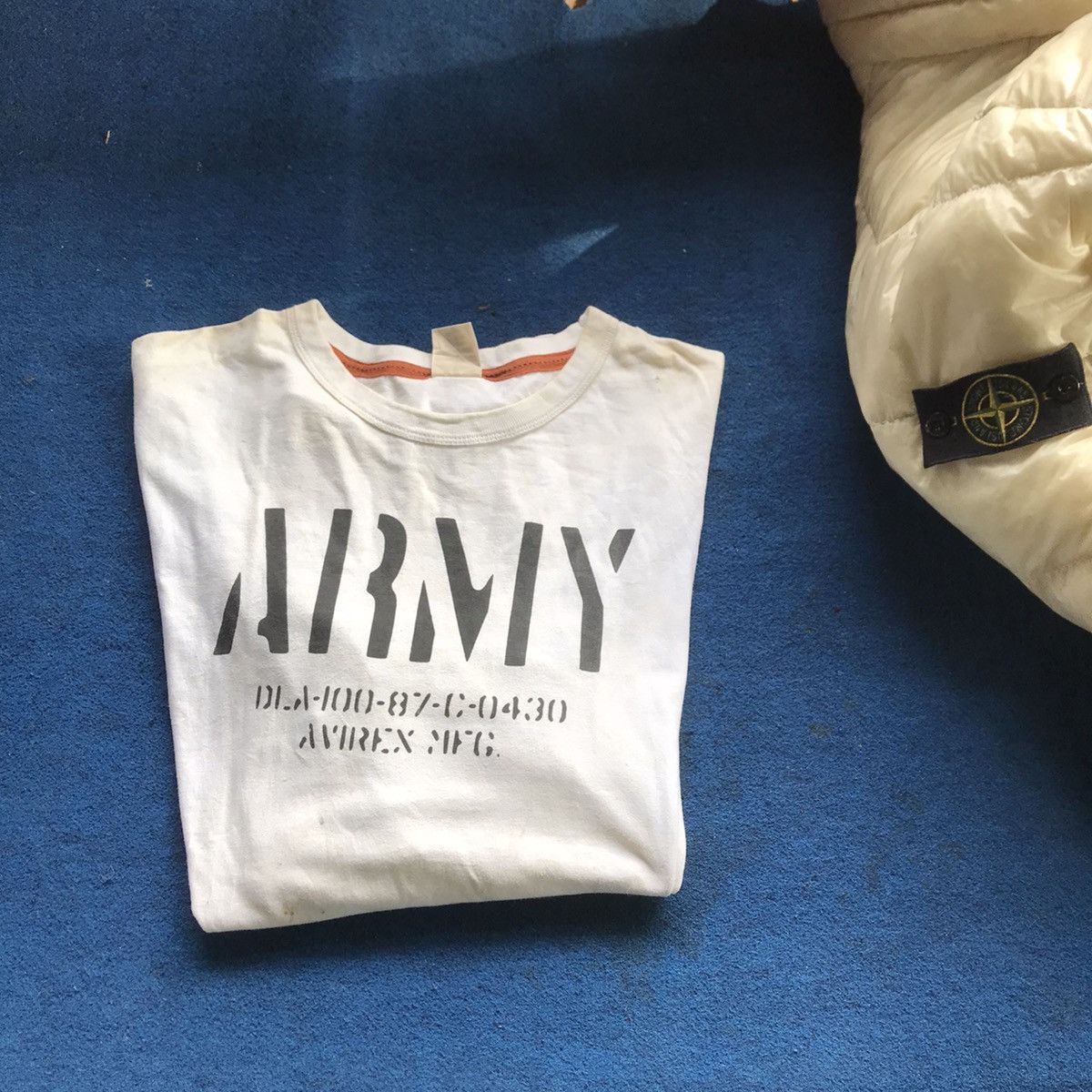 Avirex avirex Mfg army military Long Sleeves Tee tshirt sweater Size US XL / EU 56 / 4 - 13 Thumbnail