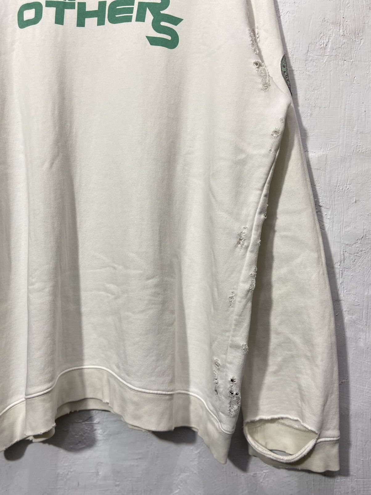 Raf Simons Raf Simons The Others Distressed FW20/21 Sweatshirt Size US XL / EU 56 / 4 - 4 Thumbnail
