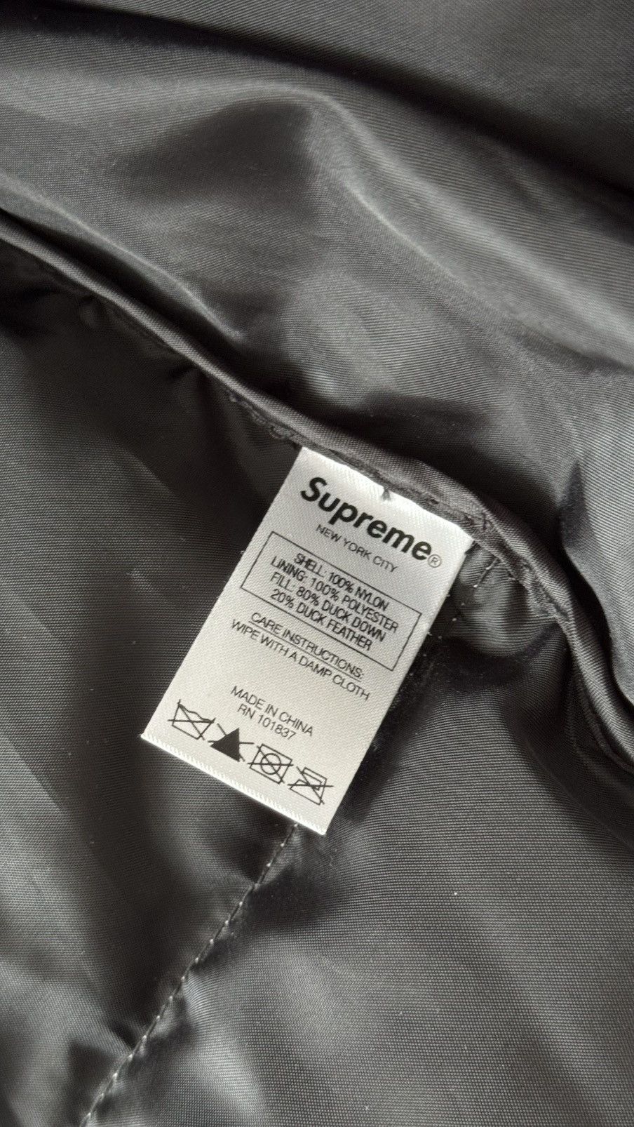 Supreme Supreme Reflective Sleeve Logo Puffy Jacket XL Size US XL / EU 56 / 4 - 6 Thumbnail