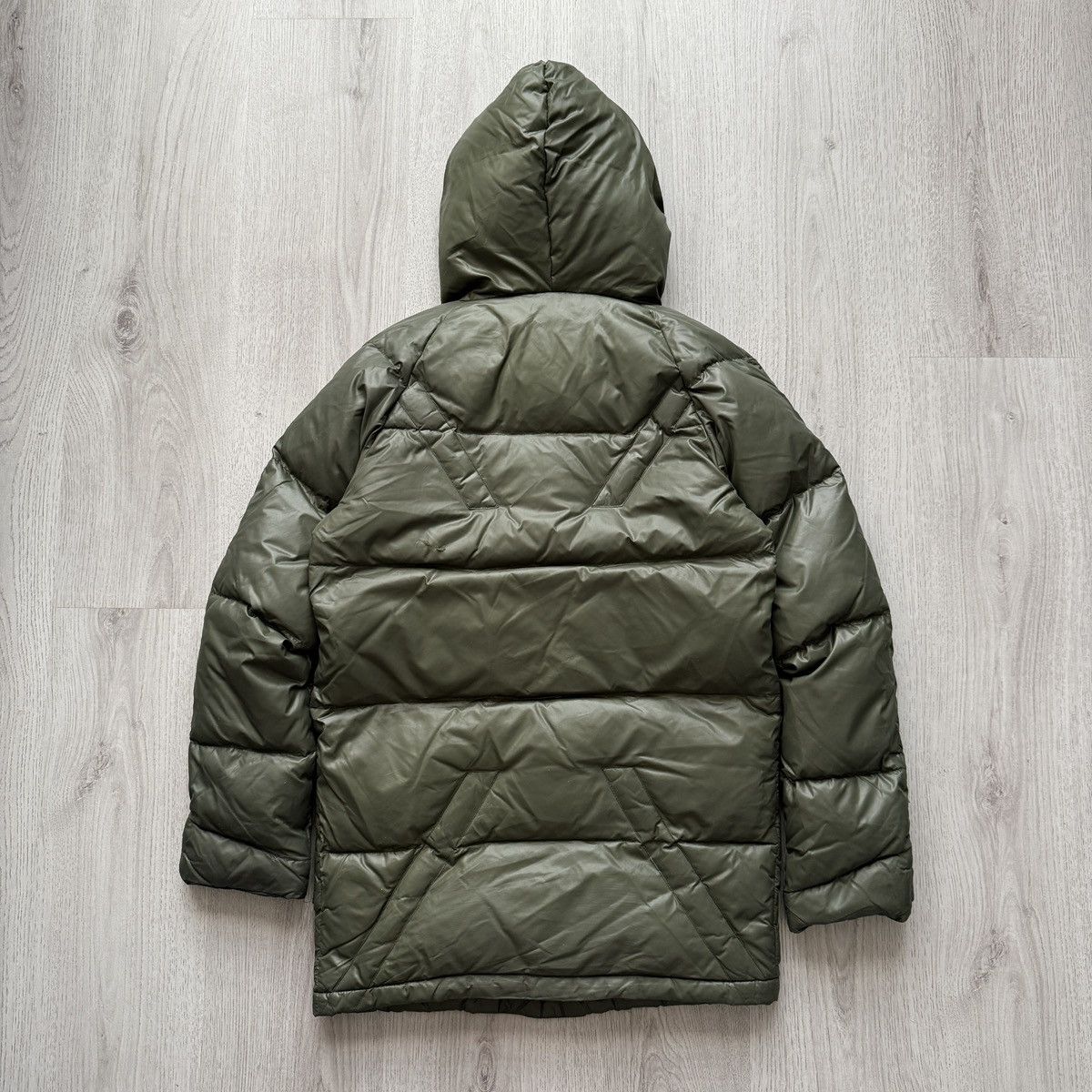 Henrik Vibskov Henrik Vibskov Khaki Green Down Puffer Parka Jacket Size US XS / EU 42 / 0 - 2 Thumbnail