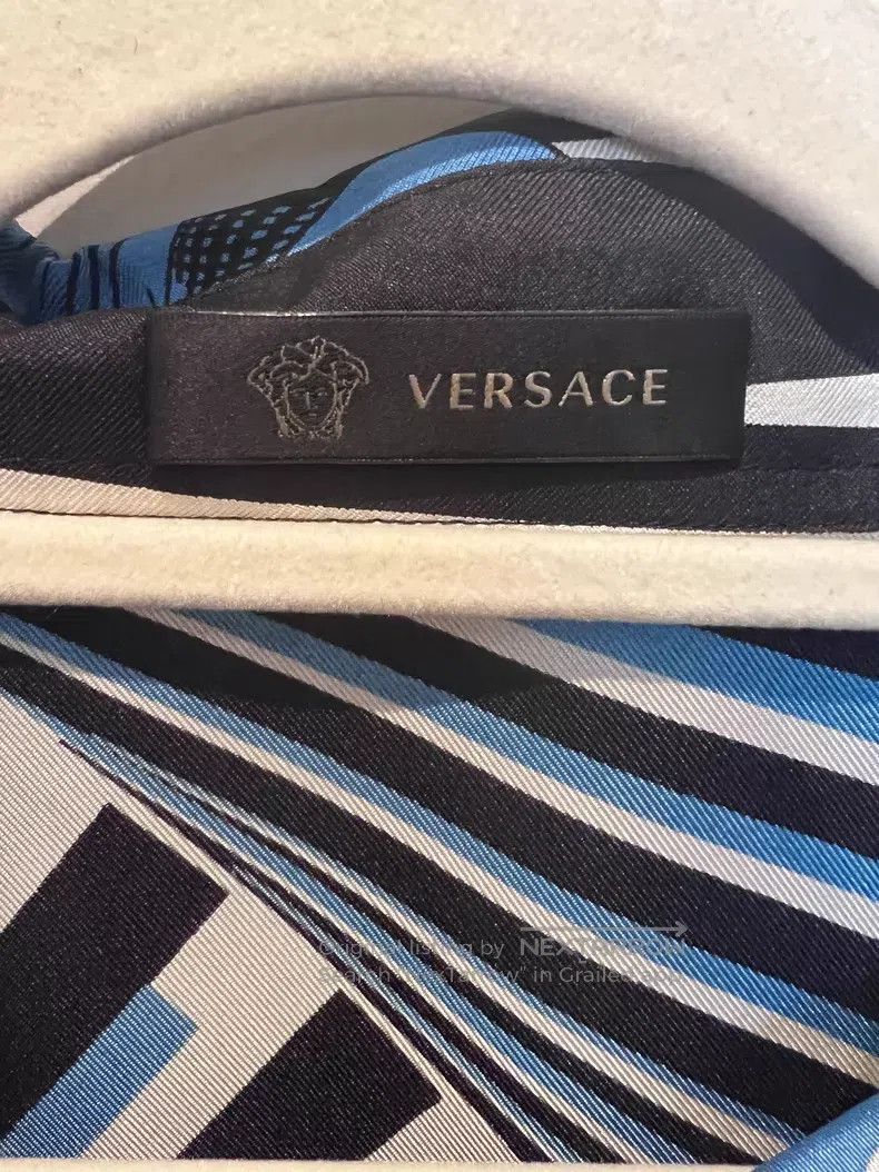 Versace Versace Mulberry silk print long-sleeved shirt Size US XS / EU 42 / 0 - 5 Thumbnail