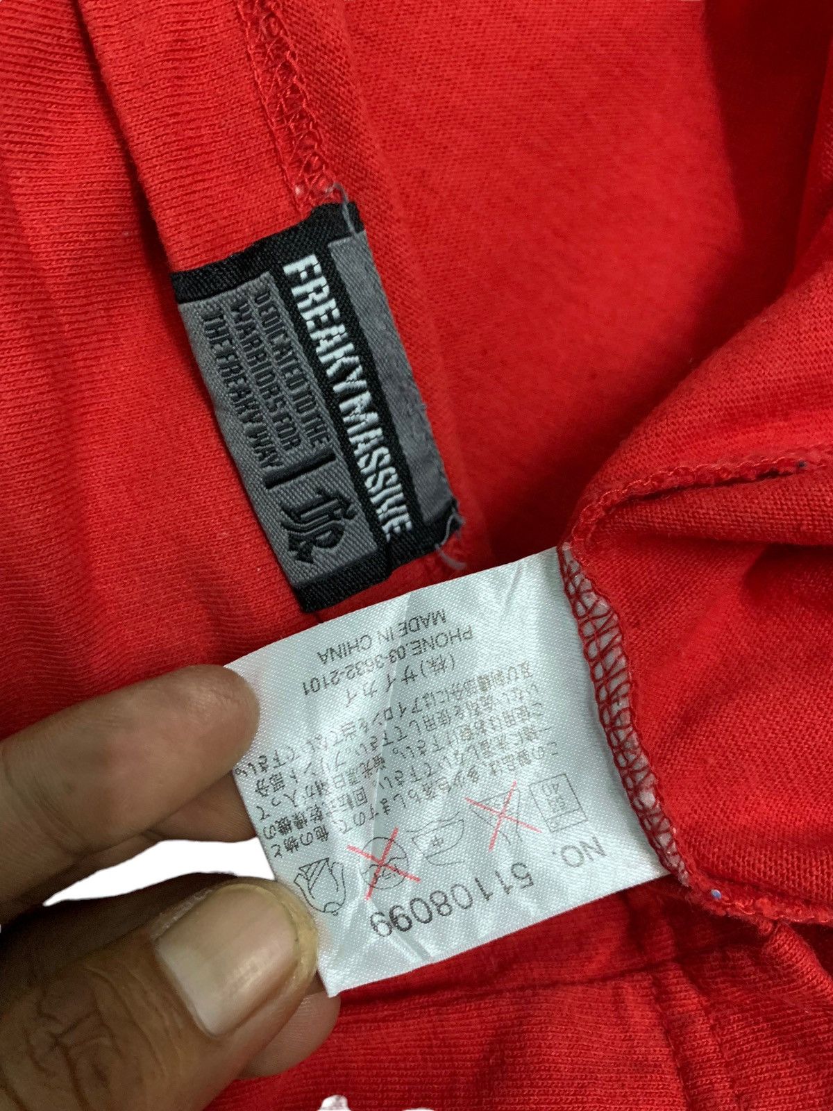 JNCO × Japanese Brand Vintage Freaky Massive Hip Hop Brand Shirts Size US L / EU 52-54 / 3 - 8 Thumbnail