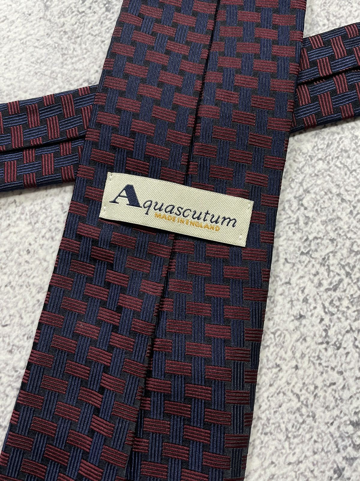 Aquascutum Aquascutum Silk Tie Size ONE SIZE - 9 Thumbnail