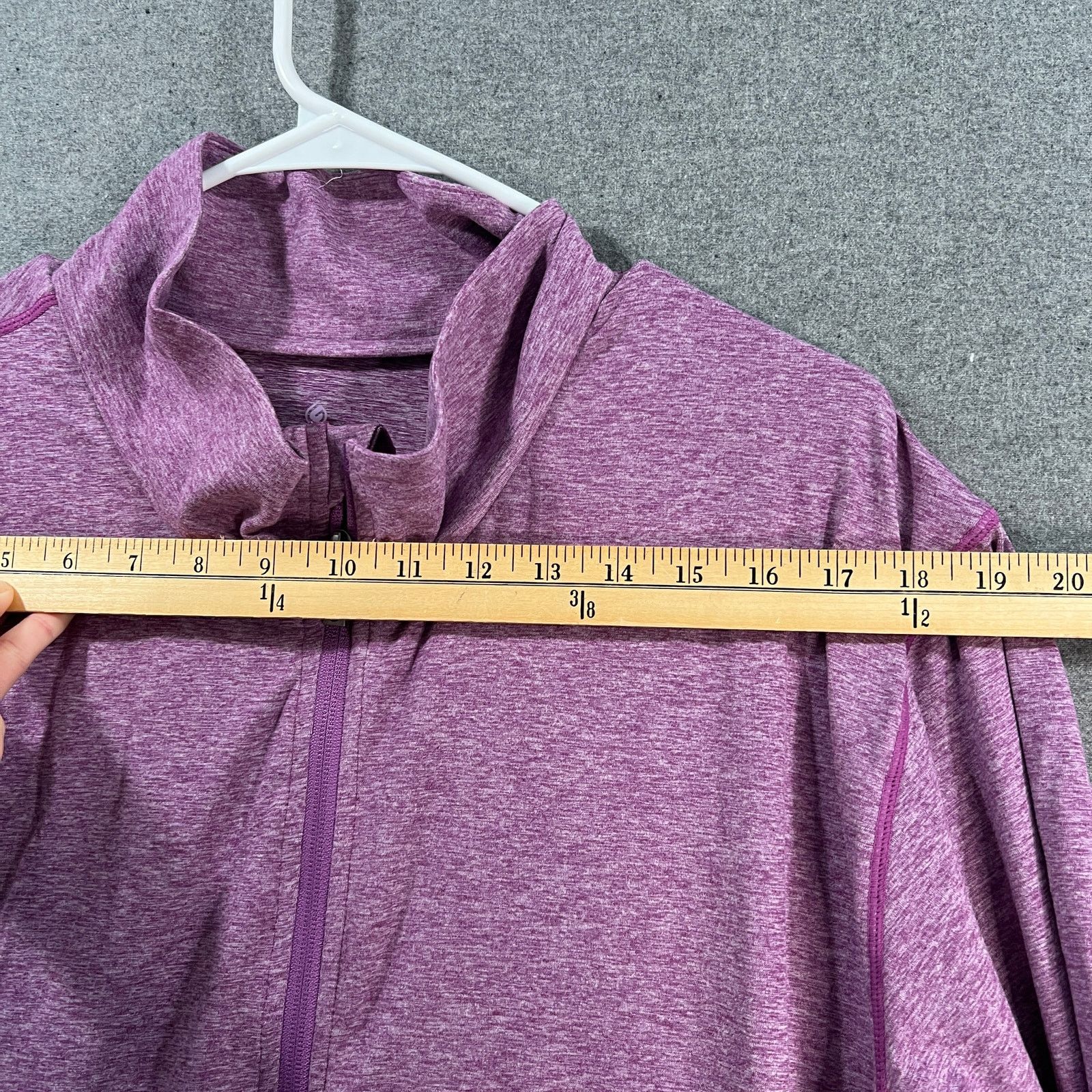 Other Gymwrap Heathered Knit Zip-Up Jacket with Side Pockets Size L / US 10 / IT 46 - 6 Thumbnail