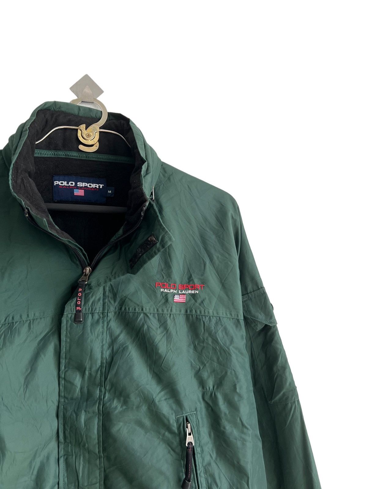 Polo Ralph Lauren × RRL Ralph Lauren × Ralph Lauren Sport Vintage 90s Polo Sport Ralph Lauren ™️ Logo Zip Hoodie Jacket Size US M / EU 48-50 / 2 - 5 Thumbnail