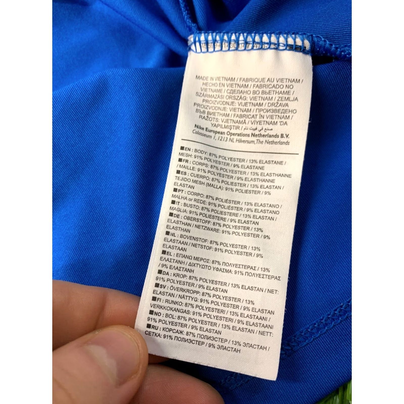 Nike Nike Dri-Fit Golf Polo Shirt M Men's Blue 2018 Jersey Polo Nike Golf Shirt Size US M / EU 48-50 / 2 - 7 Thumbnail