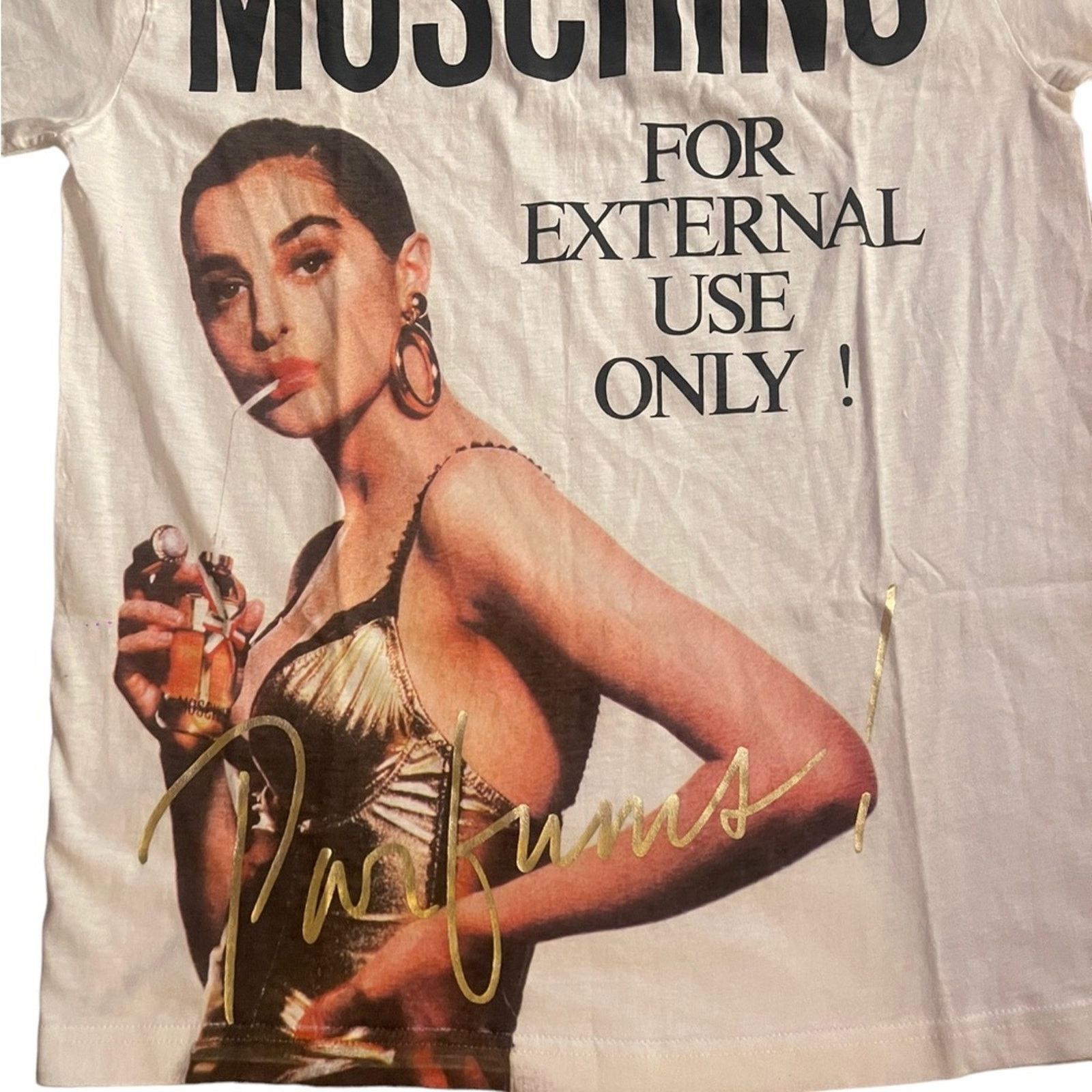 Moschino Moschino Parfums Vintage For External Use Only Promo Top L Size L / US 10 / IT 46 - 6 Thumbnail