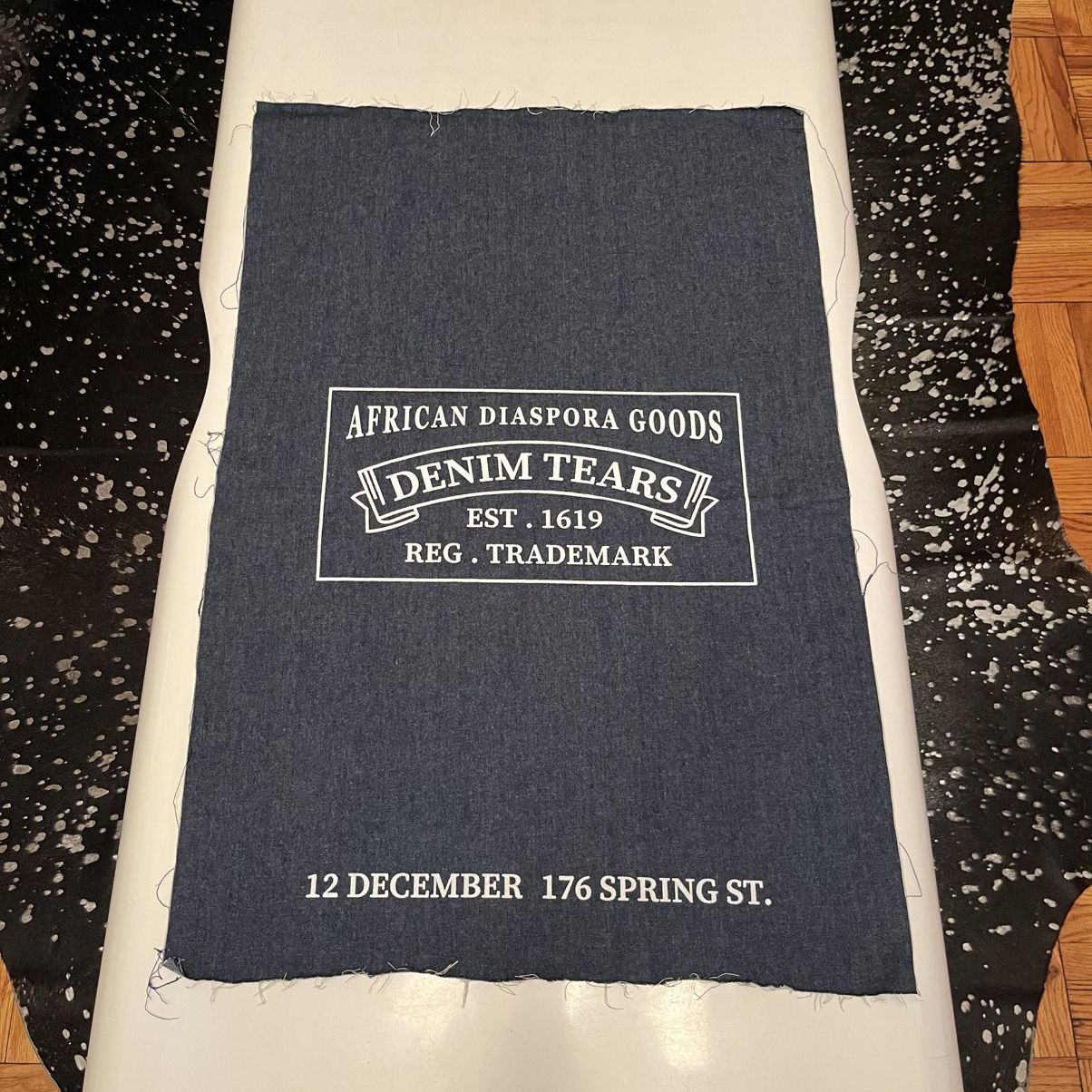 DENIM TEARS Denim Tears Denim Wall art Size ONE SIZE - 1 Thumbnail