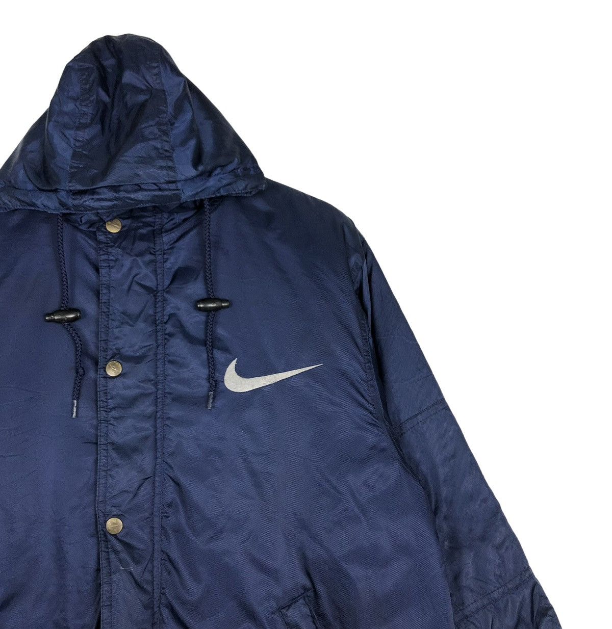 Nike 🔥MEDIUM KIDS SIZE VINTAGE NIKE HUNTING JACKET BIG SWOOSH Size US M / EU 48-50 / 2 - 6 Thumbnail