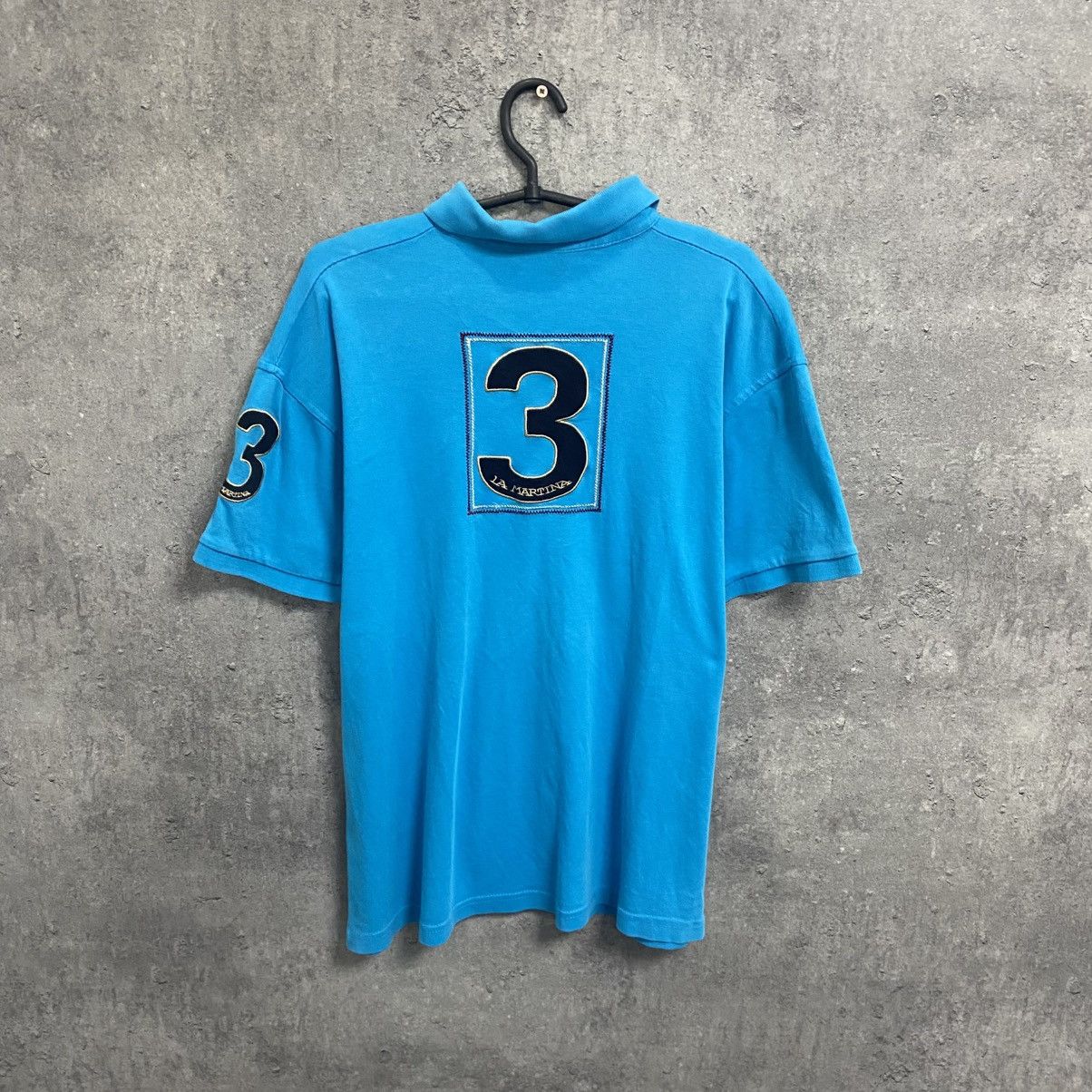 La Martina Vintage Y2K La Martina England #3 Polo T-Shirt Hype Size US XL / EU 56 / 4 - 2 Thumbnail