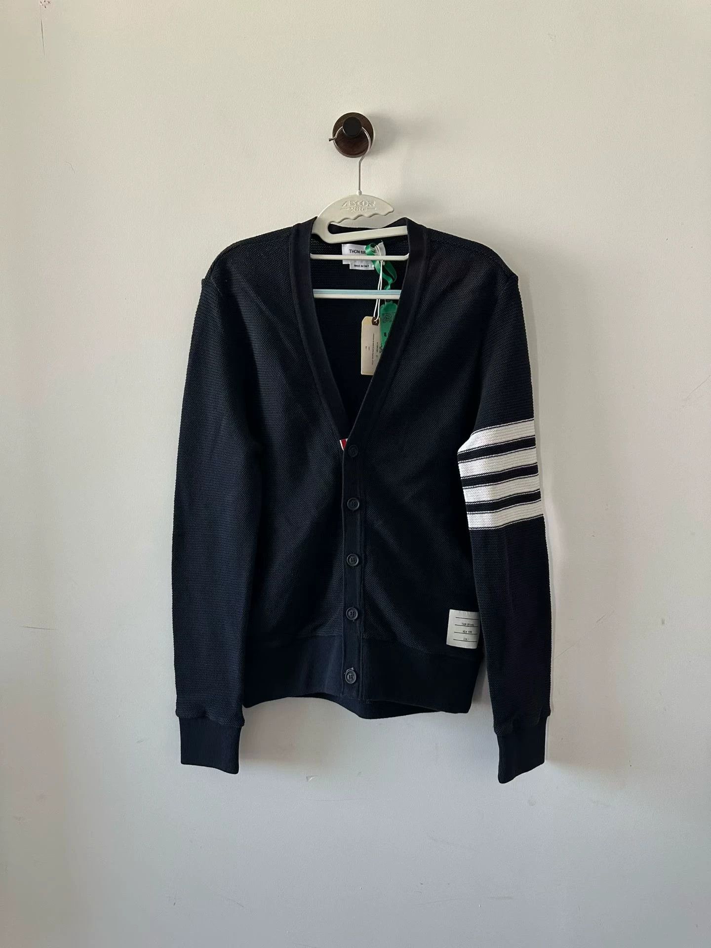 Thom Browne Thom Browne Blue Cardigan - Size 1 - New w/ Tags Size US S / EU 44-46 / 1 - 1 Thumbnail